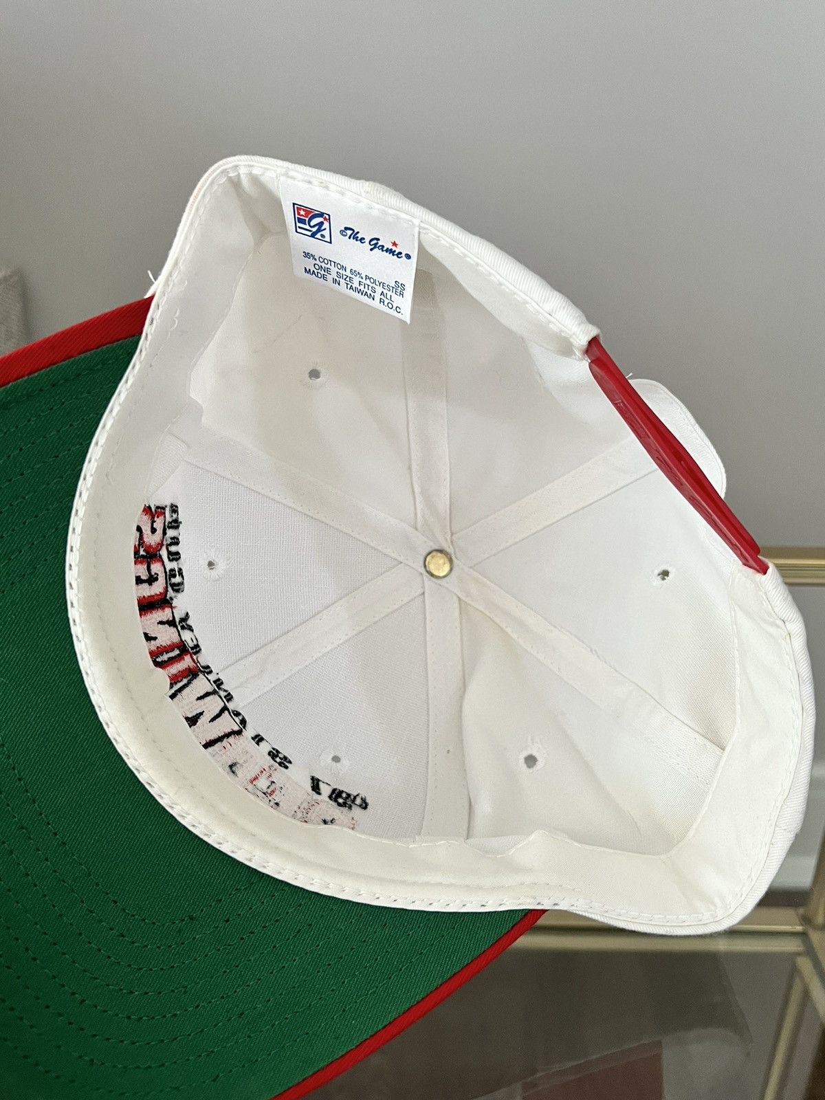 The Game Vintage NHL Detroit Redwings SnapBack Hat Size ONE SIZE - 6 Thumbnail