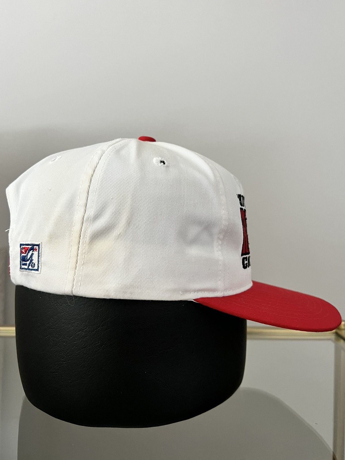 The Game Vintage NHL Detroit Redwings SnapBack Hat Size ONE SIZE - 4 Thumbnail
