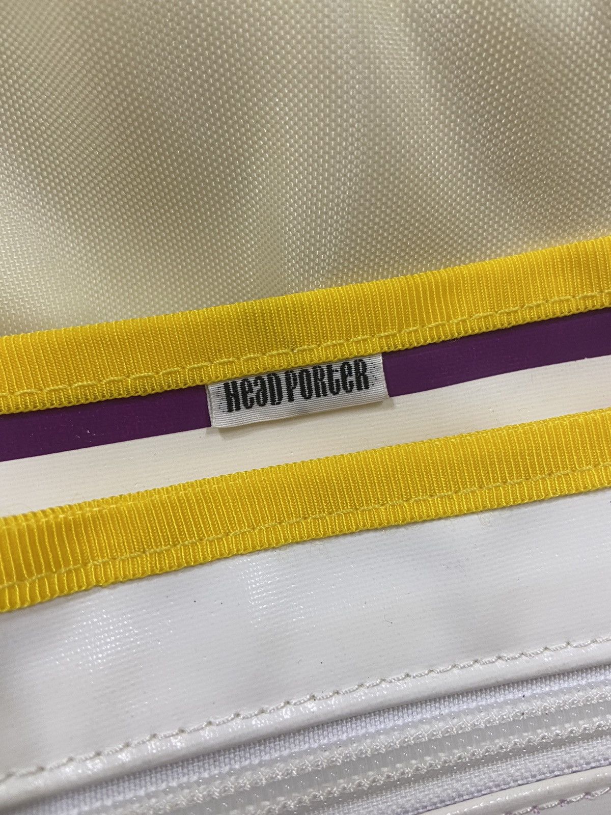 Kingsman × Porter × Porter Classic OG Porter Marine Tarpaulin Big Messenger Bag Stripe Colorful Size ONE SIZE - 7 Thumbnail