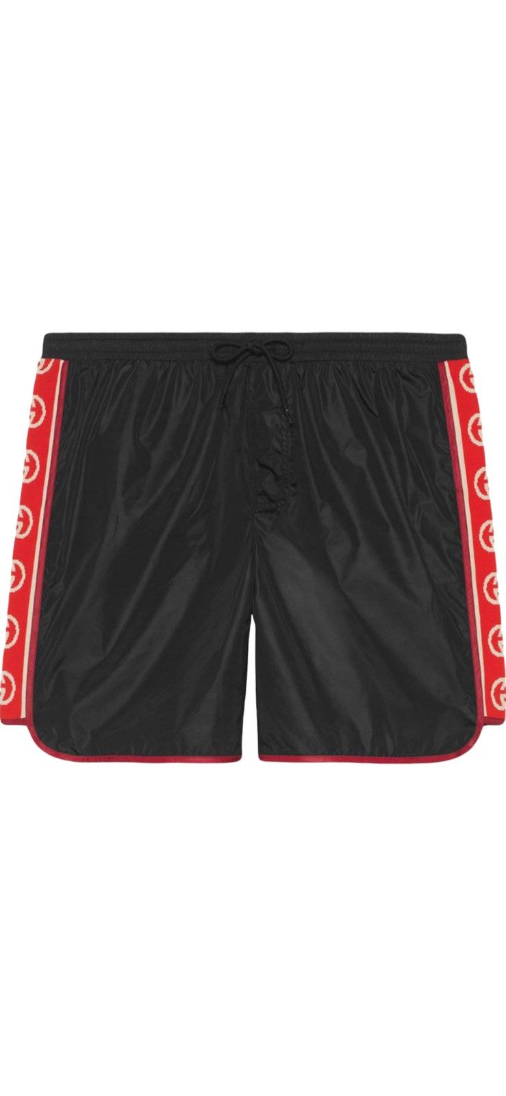 Gucci GG Logo Stripe Swim Shorts
