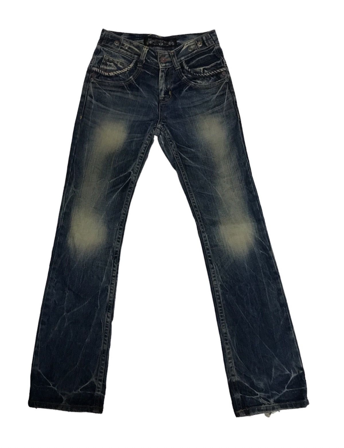 If Six Was Nine × Japanese Brand Thunder Jeans Denim Red Peppers Project by LBD Size 29" - 1 Thumbnail
