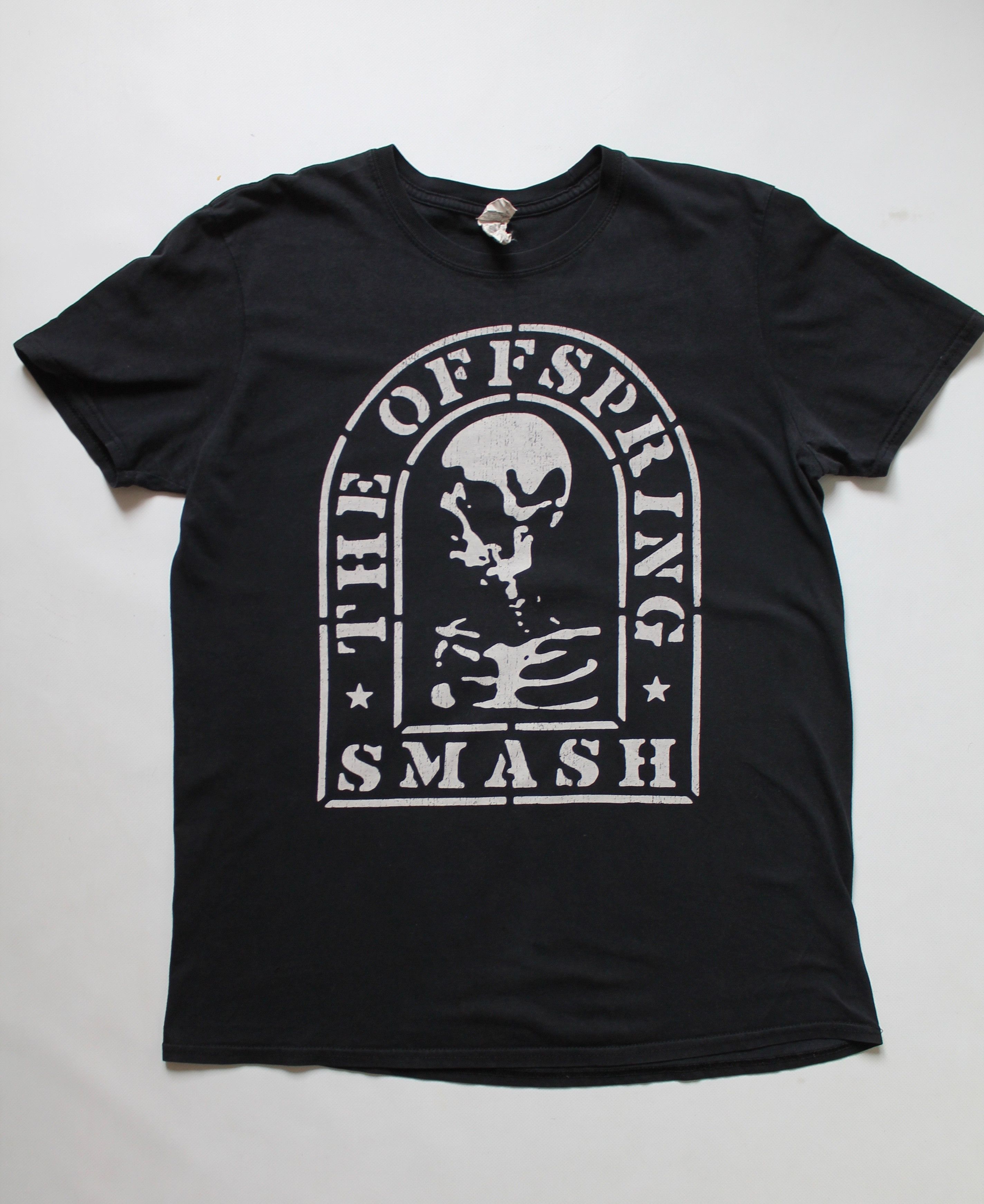 Band Tees The Offspring Smash ALBUM band rock t shirt skeleton Size US L / EU 52-54 / 3 - 4 Thumbnail