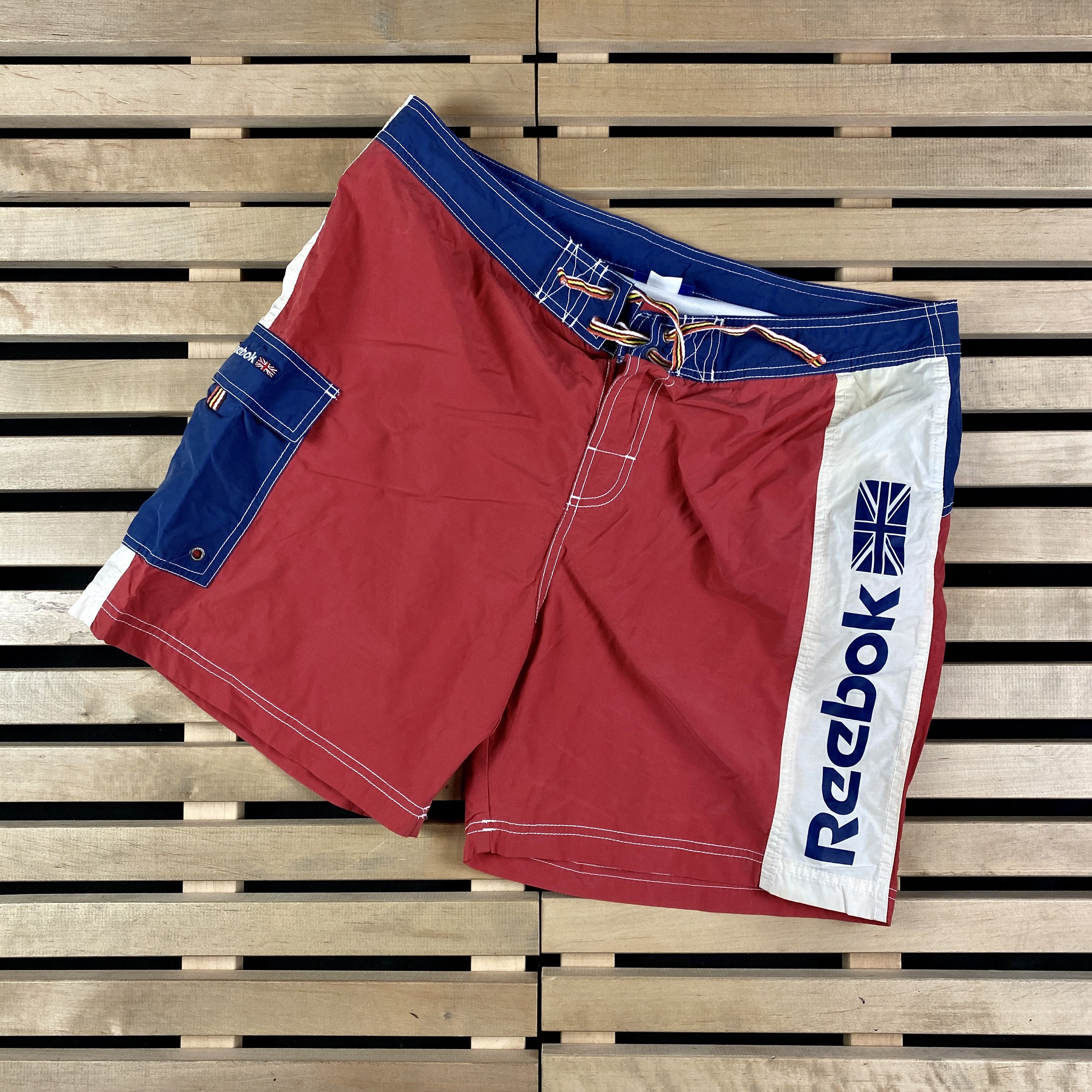 Reebok × Vintage Mens Shorts Reebok Vintage Size L Size US 34 / EU 50 - 1 Thumbnail