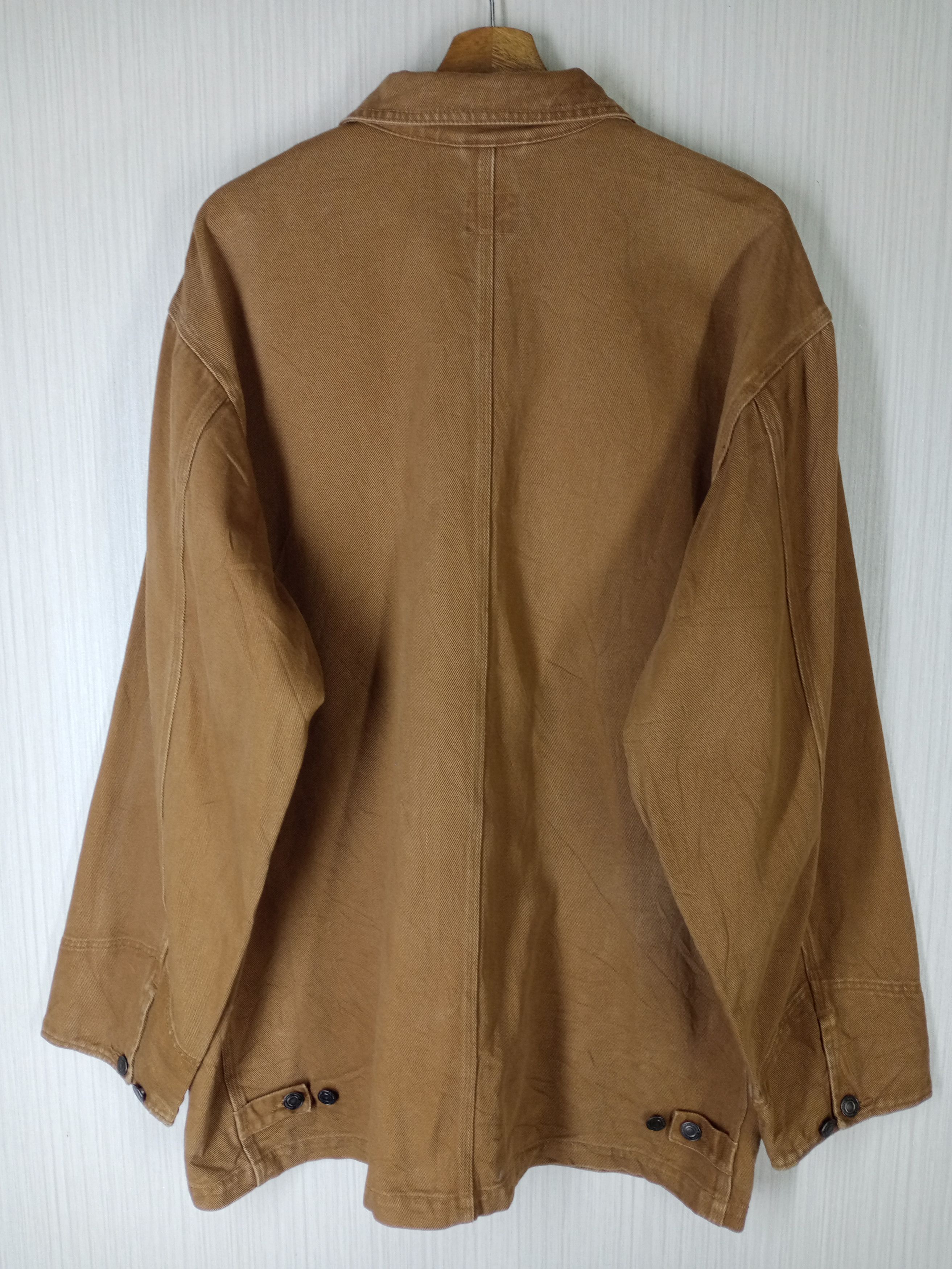 Japanese Brand Vintage Off Road Work Wear Chore Jacket Size US XL / EU 56 / 4 - 4 Thumbnail