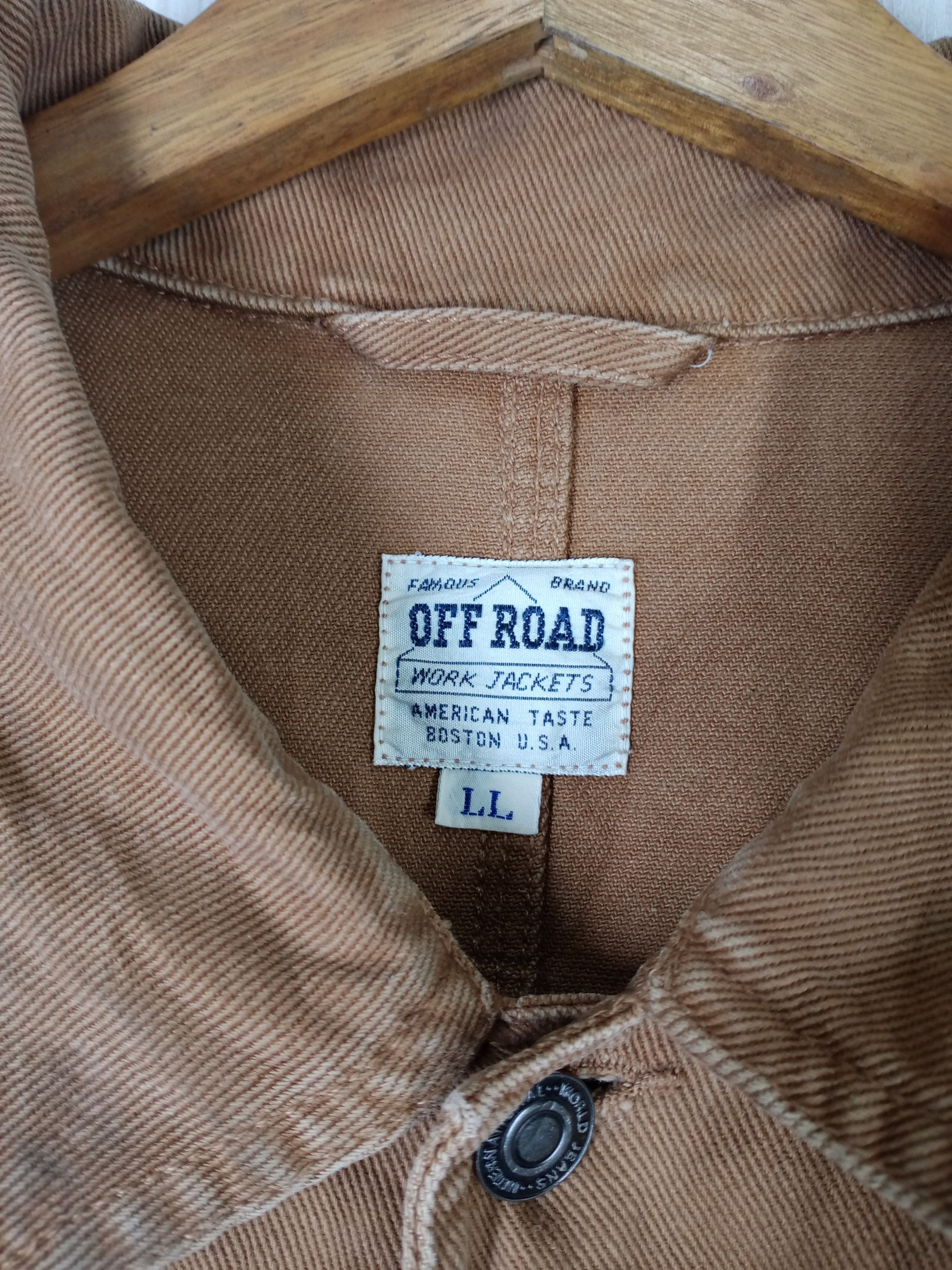 Japanese Brand Vintage Off Road Work Wear Chore Jacket Size US XL / EU 56 / 4 - 8 Thumbnail
