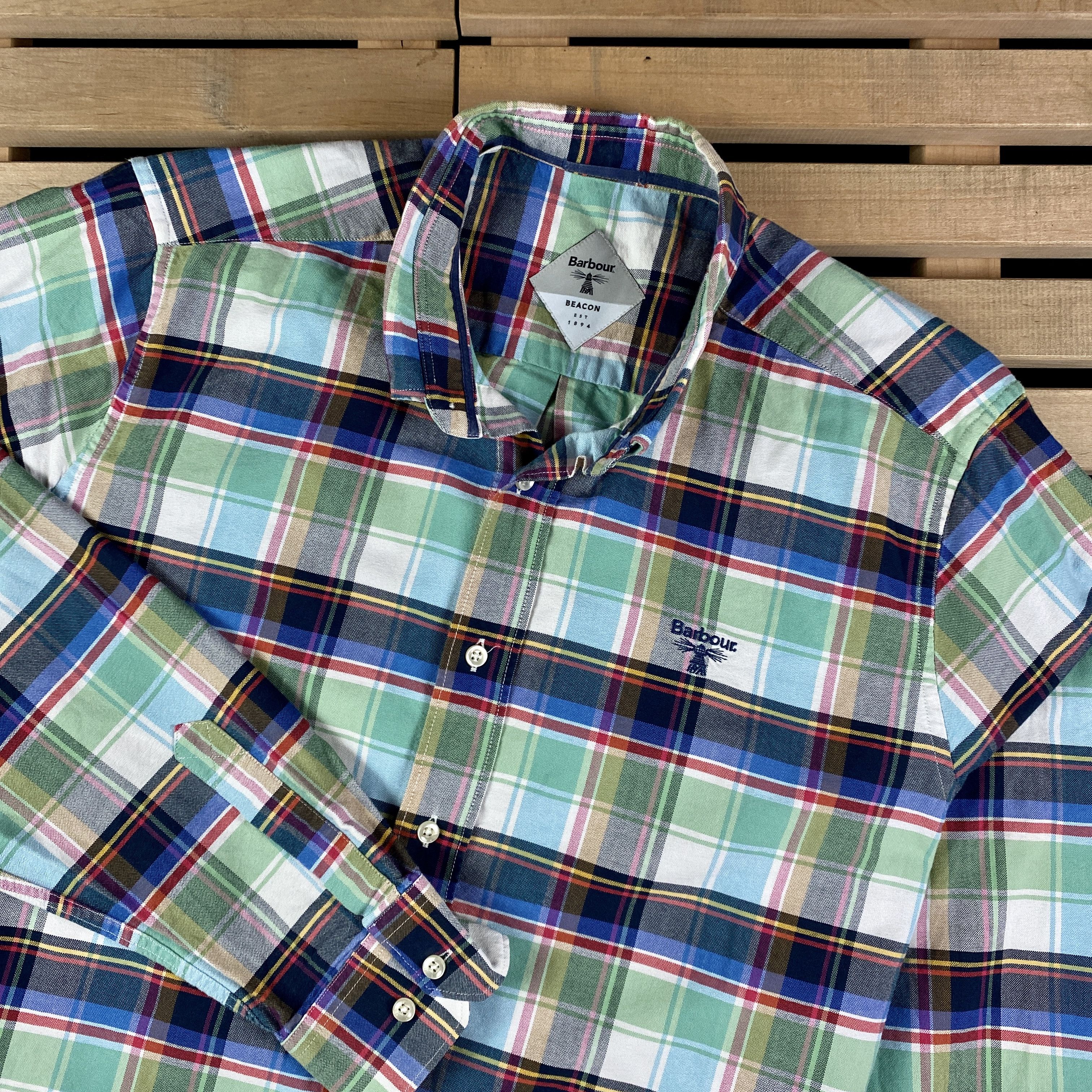 Barbour Mens Shirt Long Sleeve Barbour Multicolor Size L Size US L / EU 52-54 / 3 - 2 Thumbnail