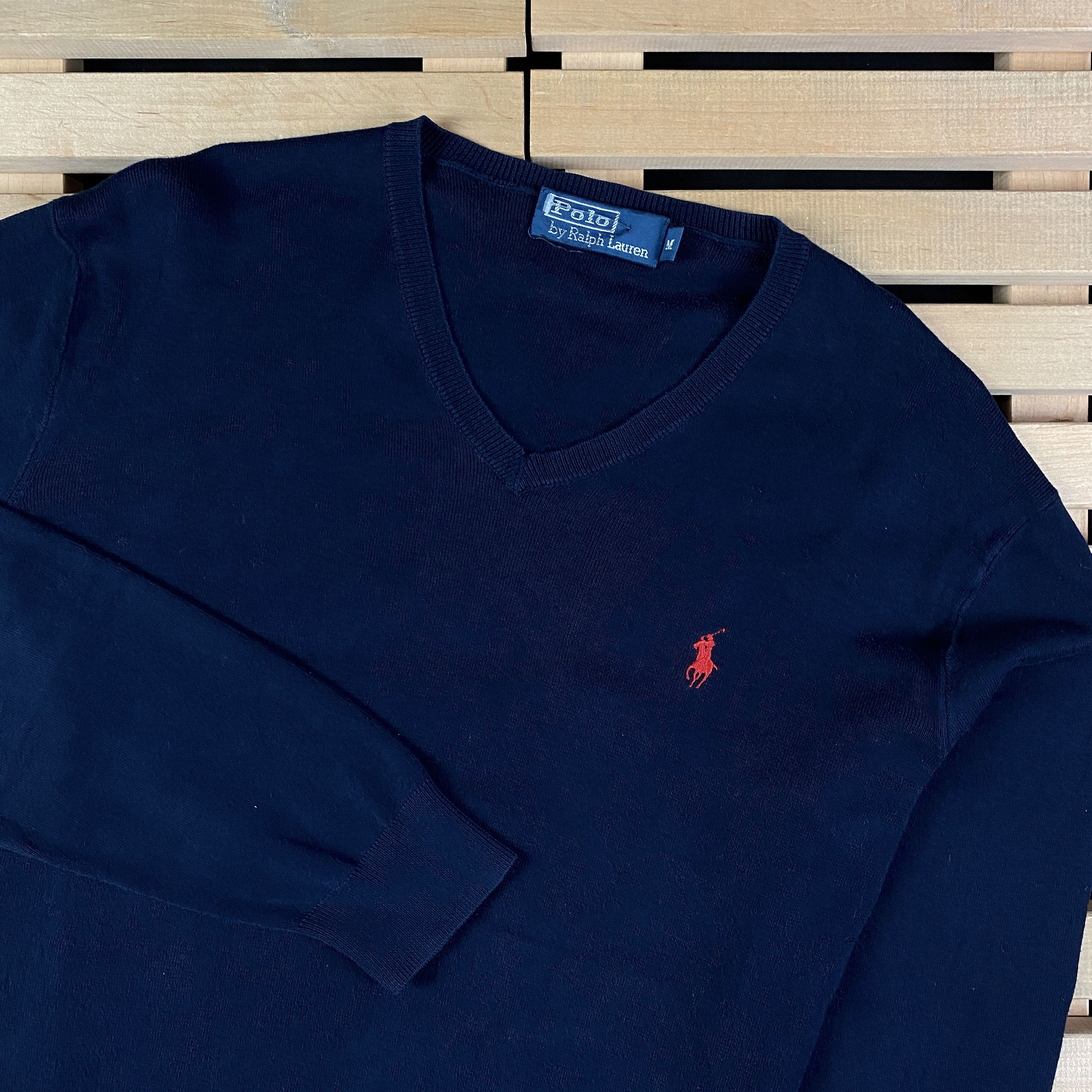 Polo Ralph Lauren Mens Long Sleeve Jumper Polo Ralph Lauren Vintage Size M Size US M / EU 48-50 / 2 - 2 Thumbnail