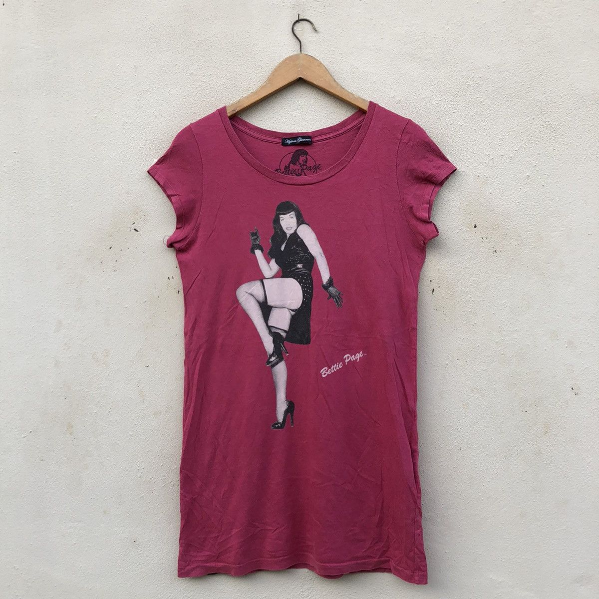 Vintage Hysteric Glamour X Bettie Page Tshirt - Etsy