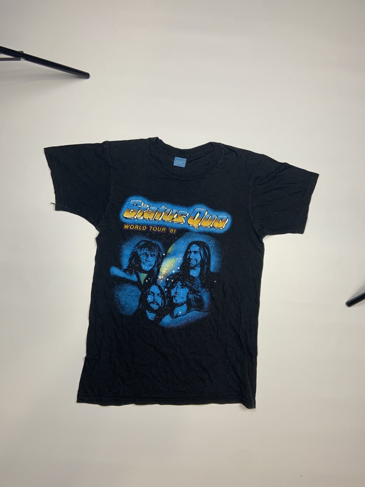 Status Quo Vintage World Tour 1981 Screen Stars Size L
