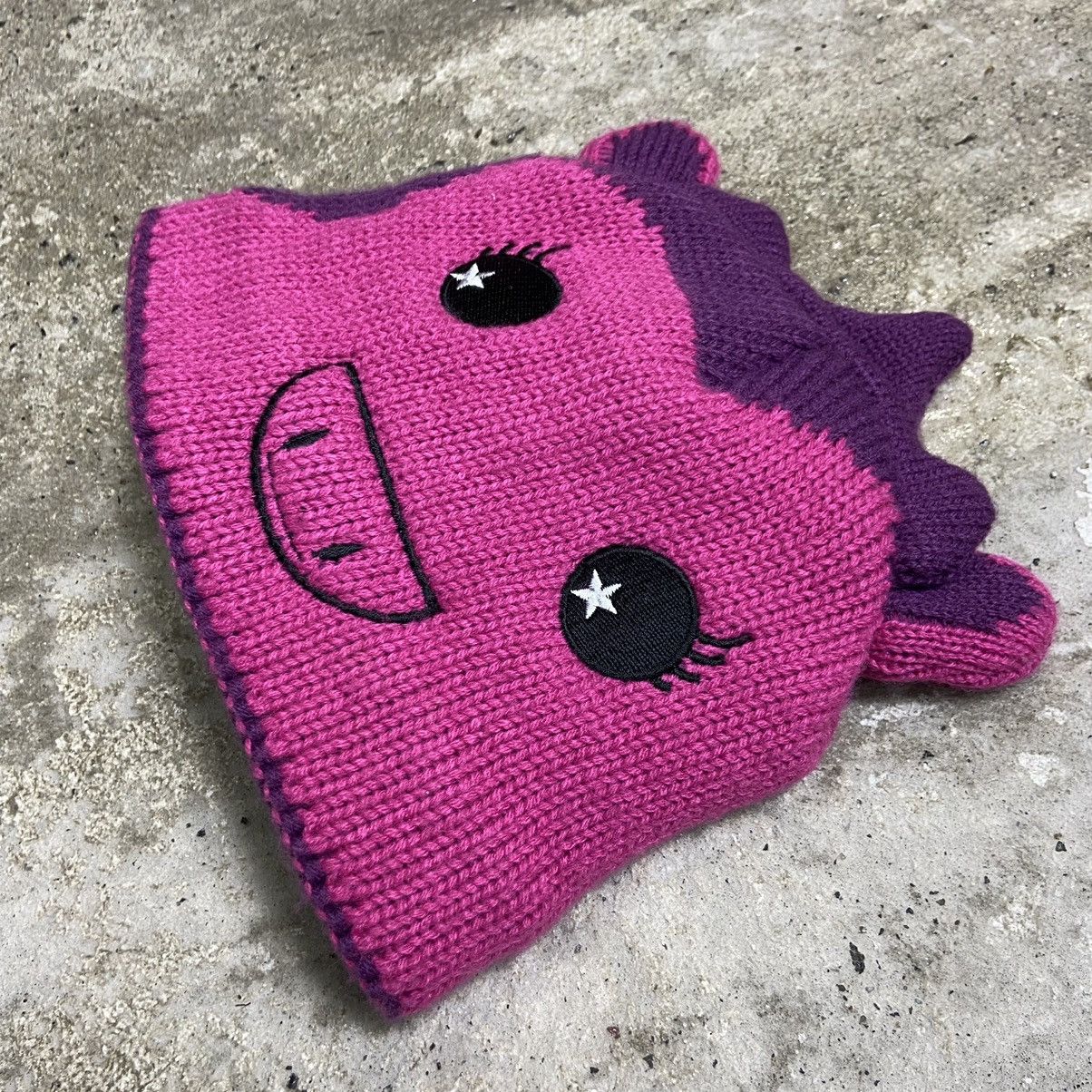 Vintage Y2K CUTE UNICORN BEANIE HAT - № 4058 Size ONE SIZE - 2 Thumbnail