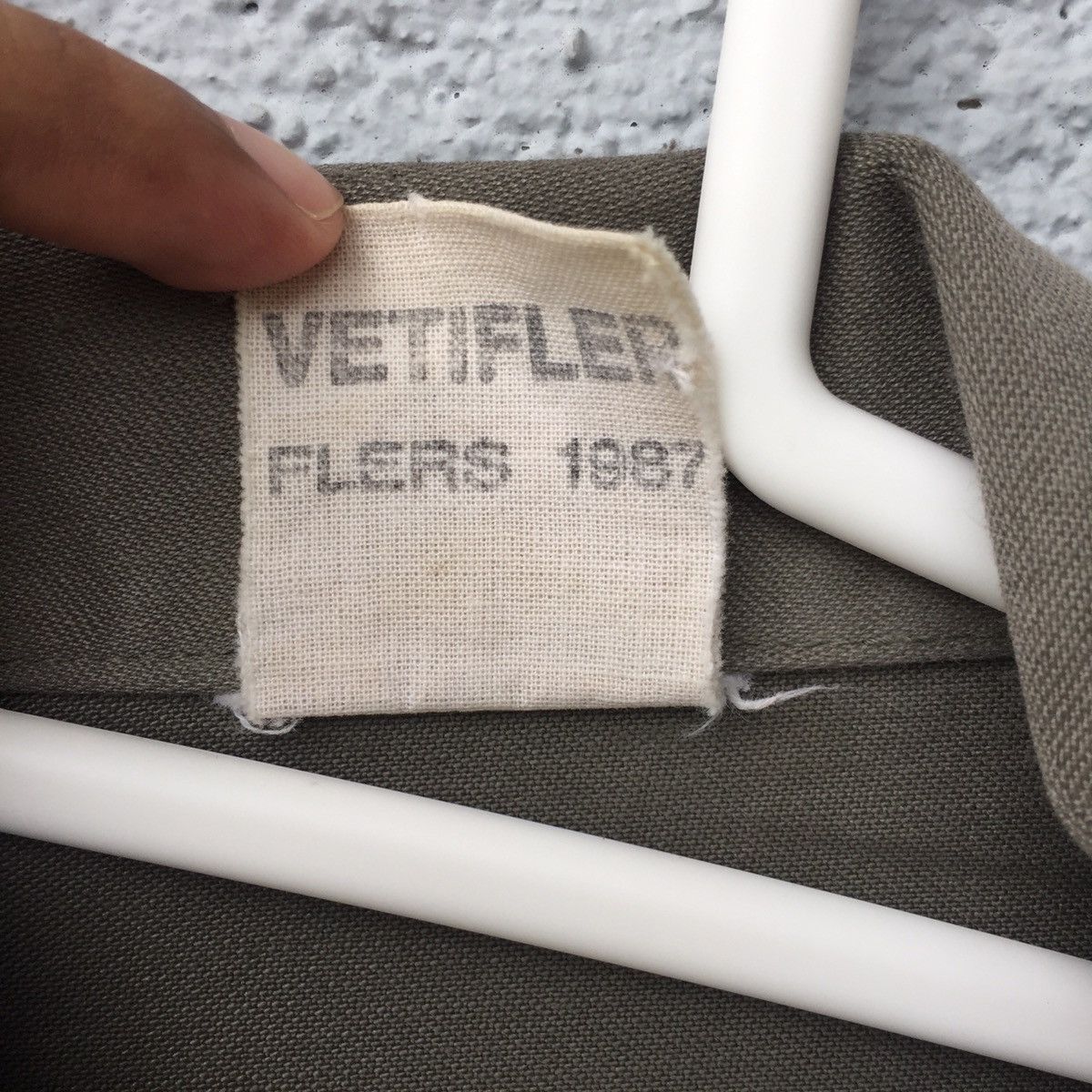 Army Of Me Vintage French Army Vetifler Flers 1987 Field Jacket Size US M / EU 48-50 / 2 - 8 Thumbnail