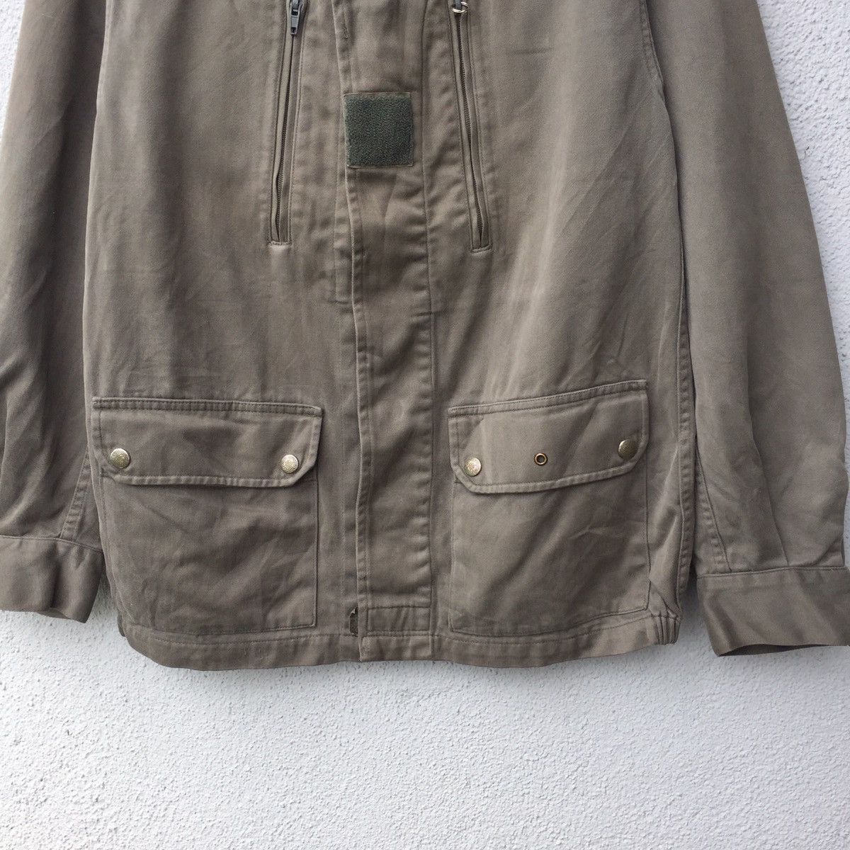 Army Of Me Vintage French Army Vetifler Flers 1987 Field Jacket Size US M / EU 48-50 / 2 - 3 Thumbnail