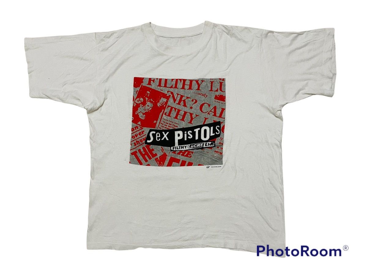 Band Tees Vintage Promo Tees Sex Pistol Band Punk Size US L / EU 52-54 / 3 - 1 Thumbnail