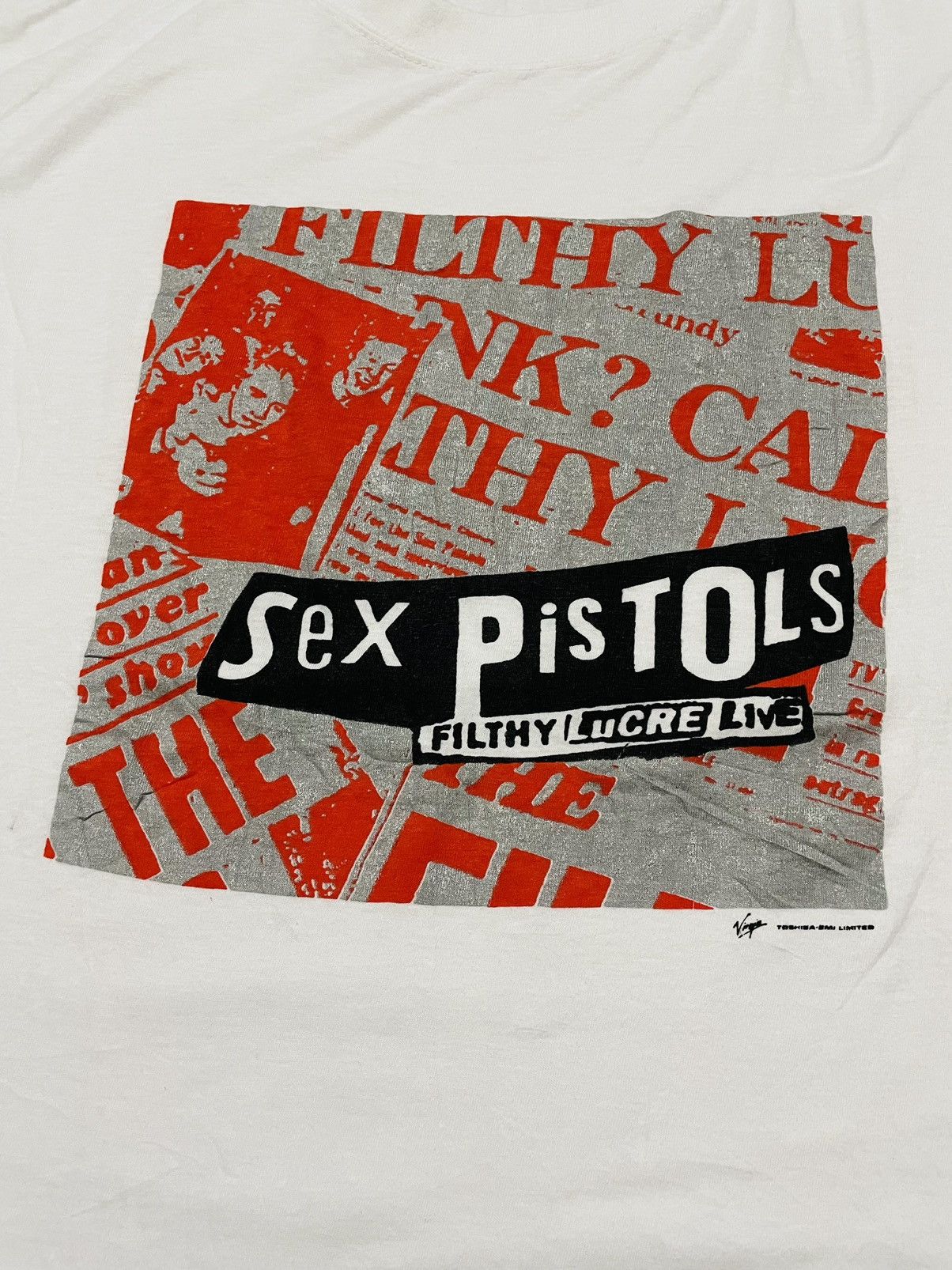 Band Tees Vintage Promo Tees Sex Pistol Band Punk Size US L / EU 52-54 / 3 - 4 Thumbnail