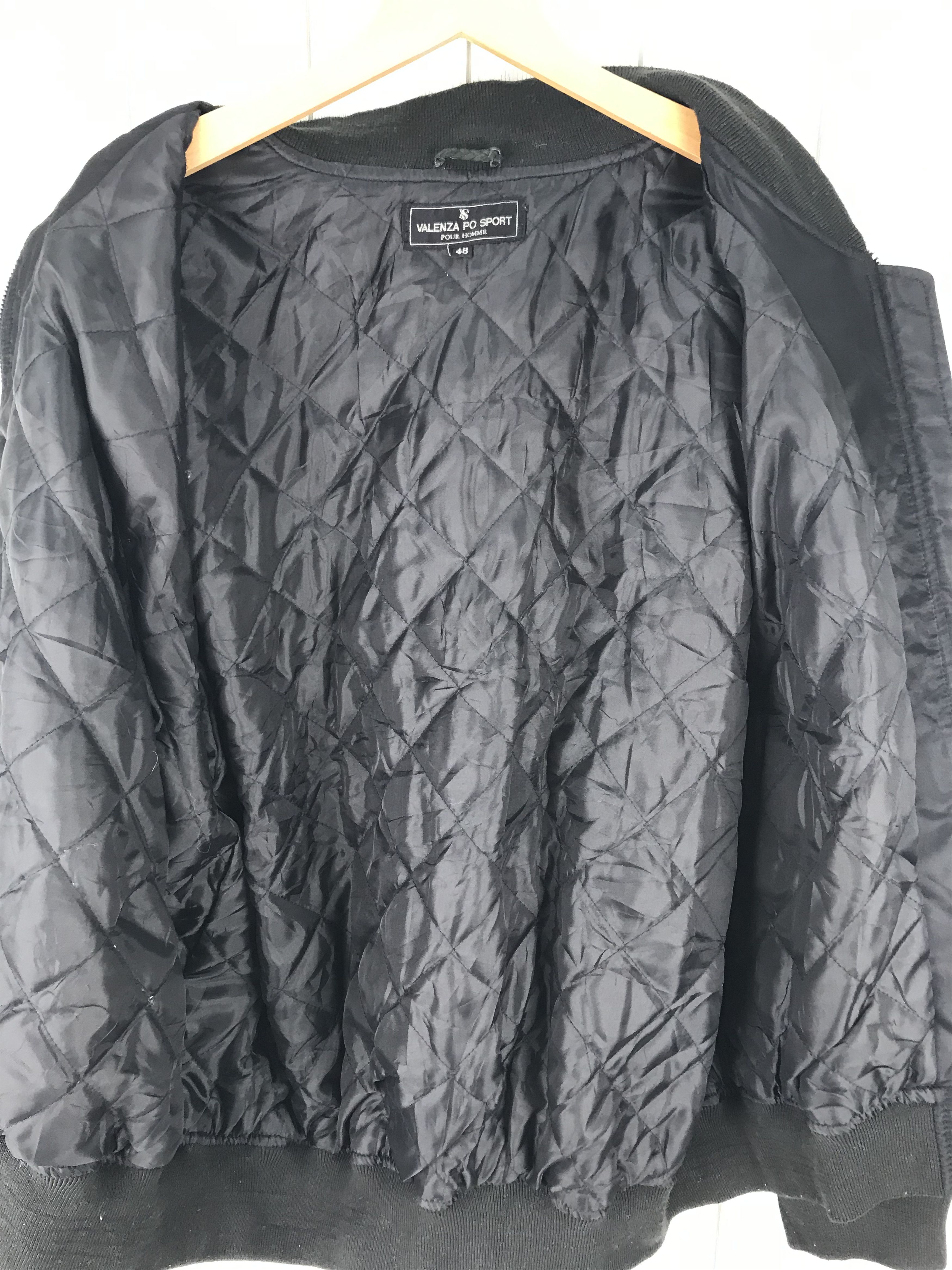 Vintage VALENZA PO SPORT Pour Homme Quiltled Jacket Size US XL / EU 56 / 4 - 10 Thumbnail