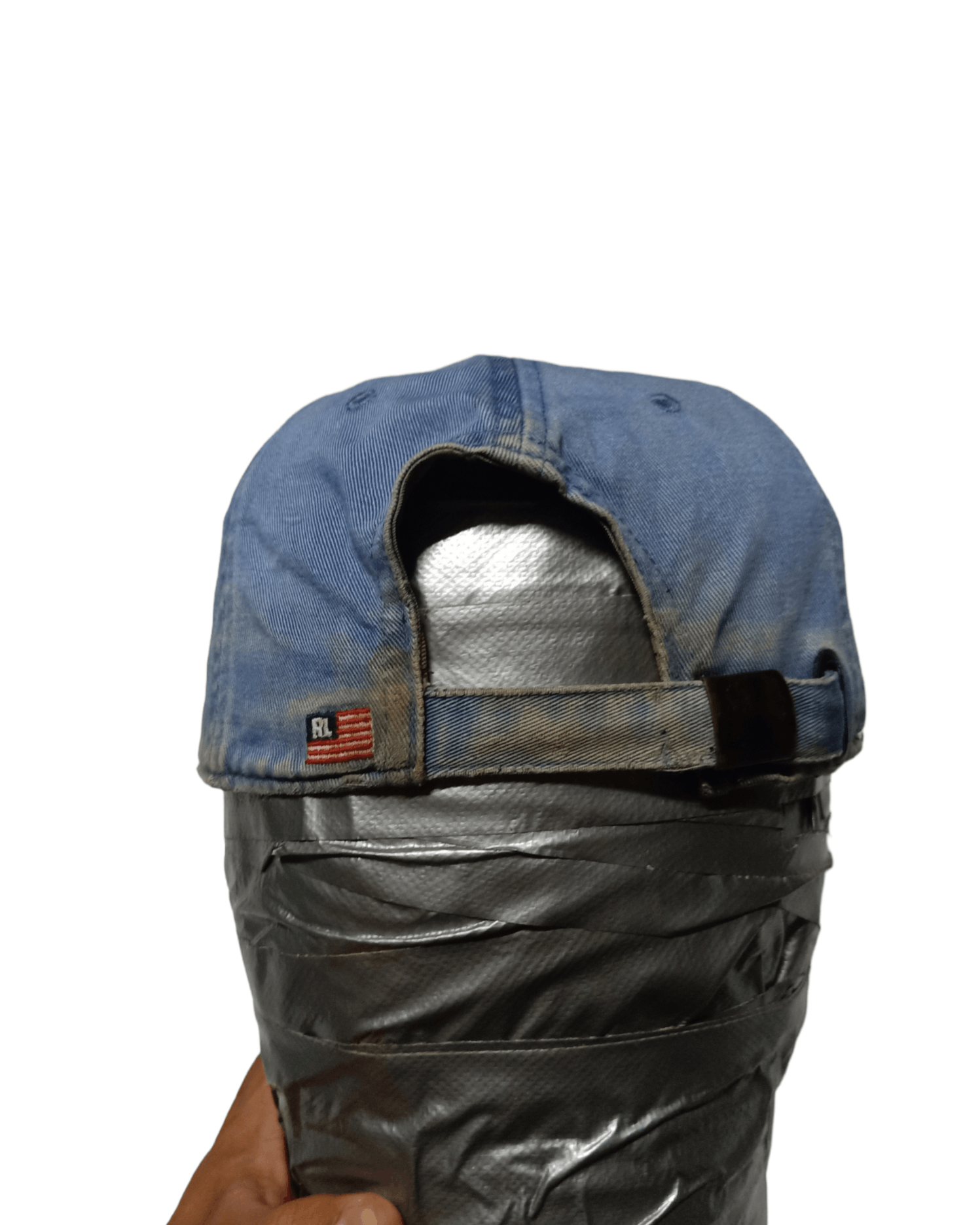 Polo Ralph Lauren × Ralph Lauren Vintage Polo Jeans Ralph Lauren Denim Cap Size ONE SIZE - 4 Thumbnail