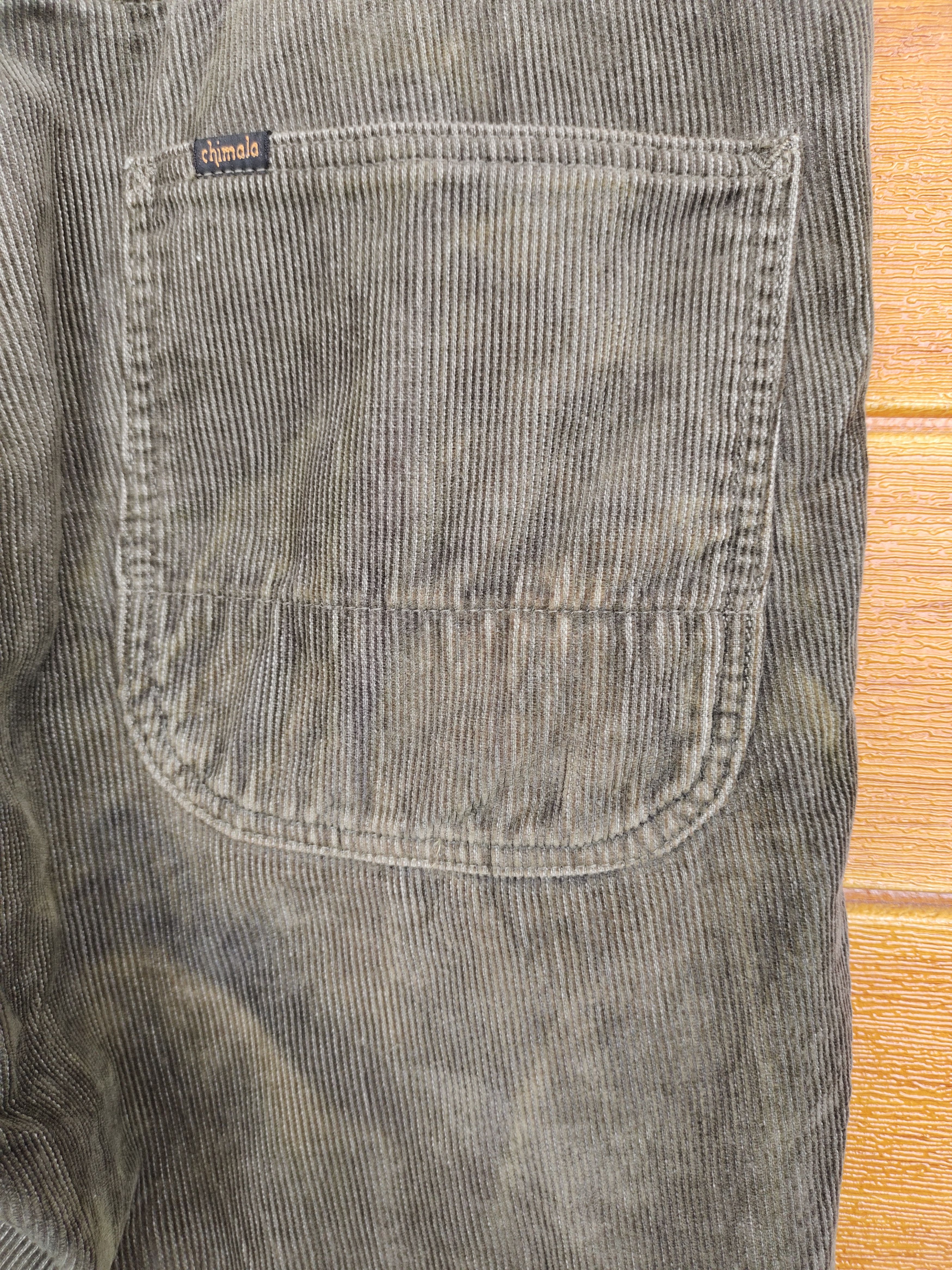 Chimala Vintage 90s Chimala Japan Faded Velvet Denim Pants Size US 30 / EU 46 - 17 Thumbnail