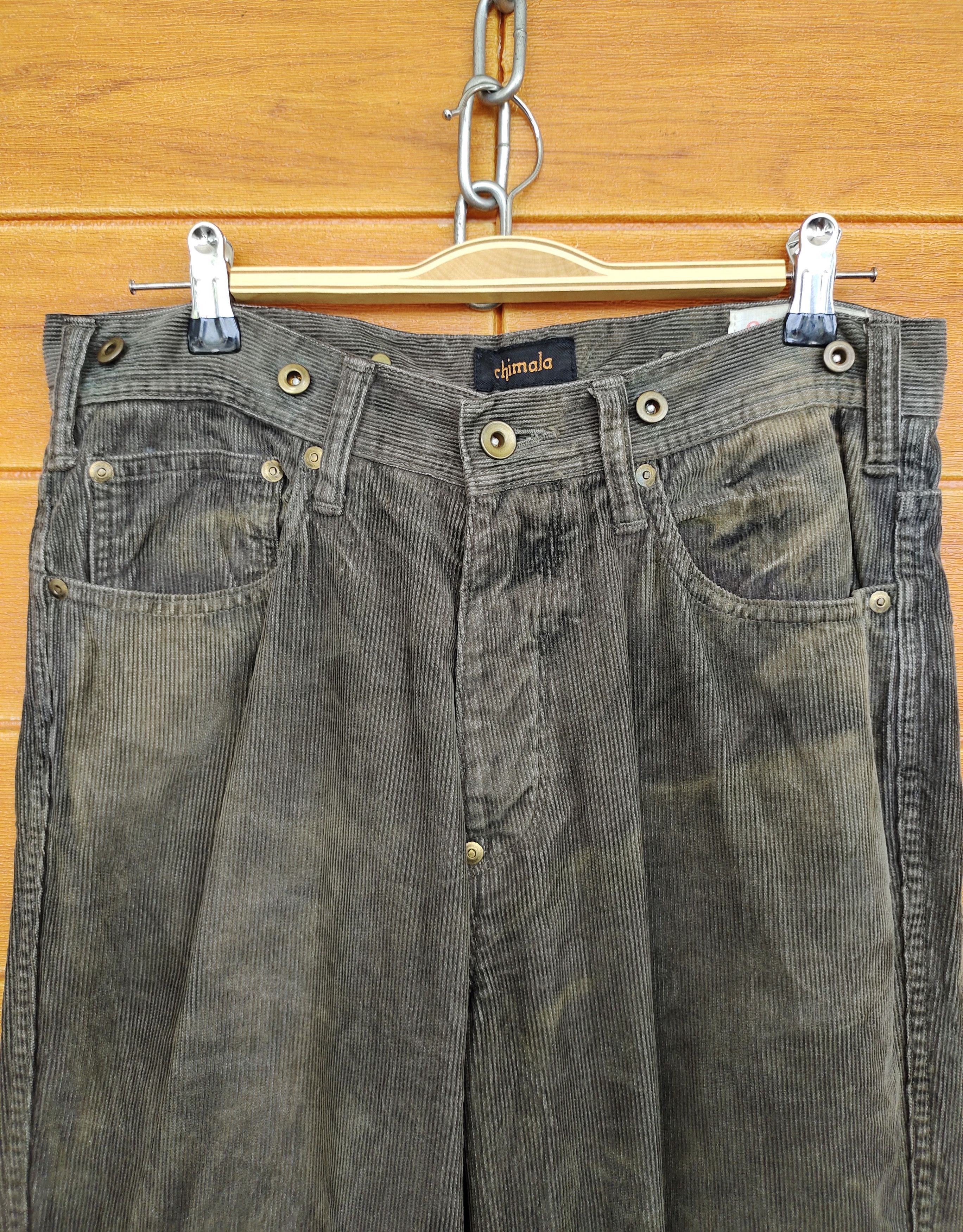 Chimala Vintage 90s Chimala Japan Faded Velvet Denim Pants Size US 30 / EU 46 - 4 Thumbnail