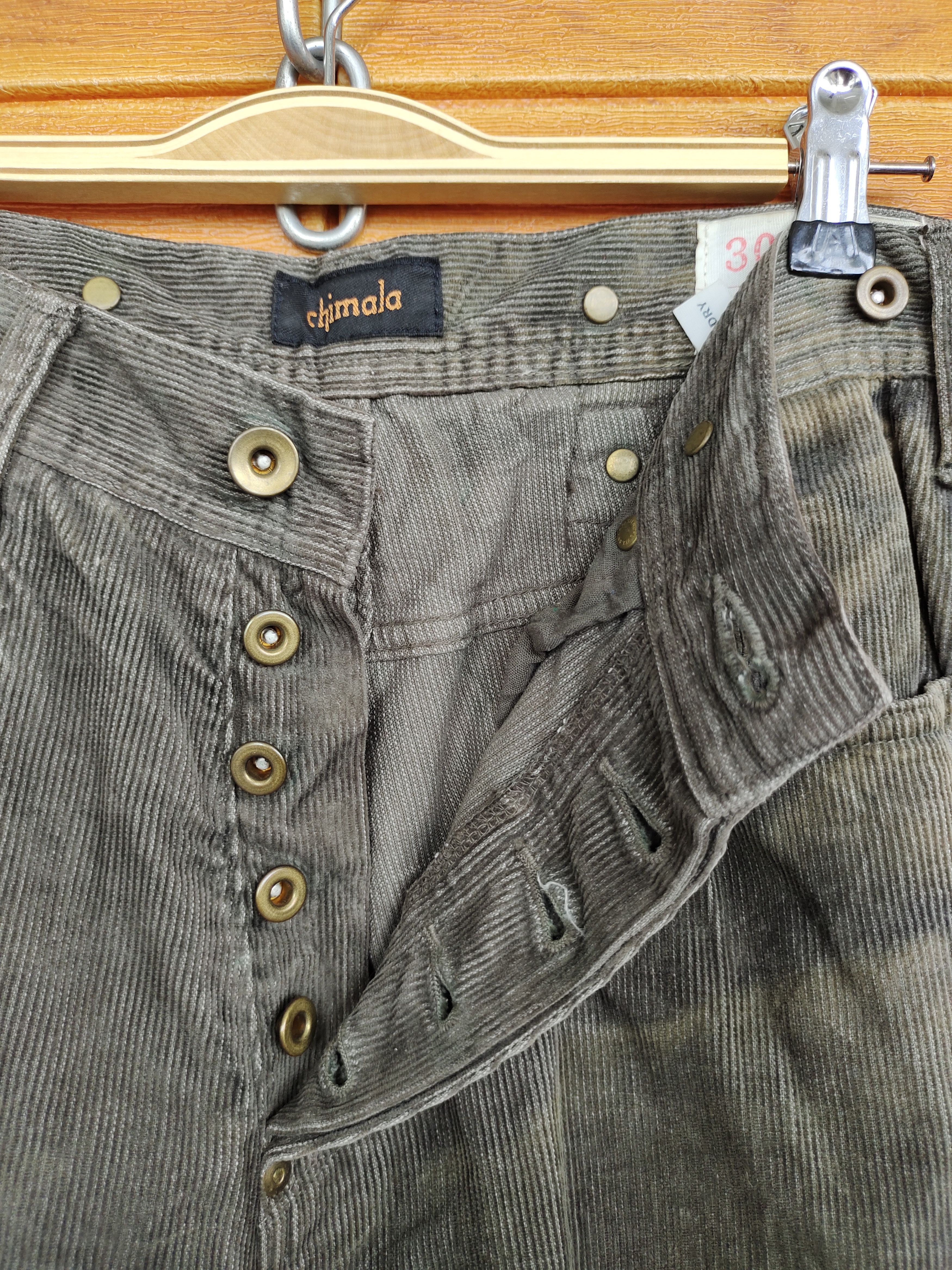 Chimala Vintage 90s Chimala Japan Faded Velvet Denim Pants Size US 30 / EU 46 - 20 Thumbnail