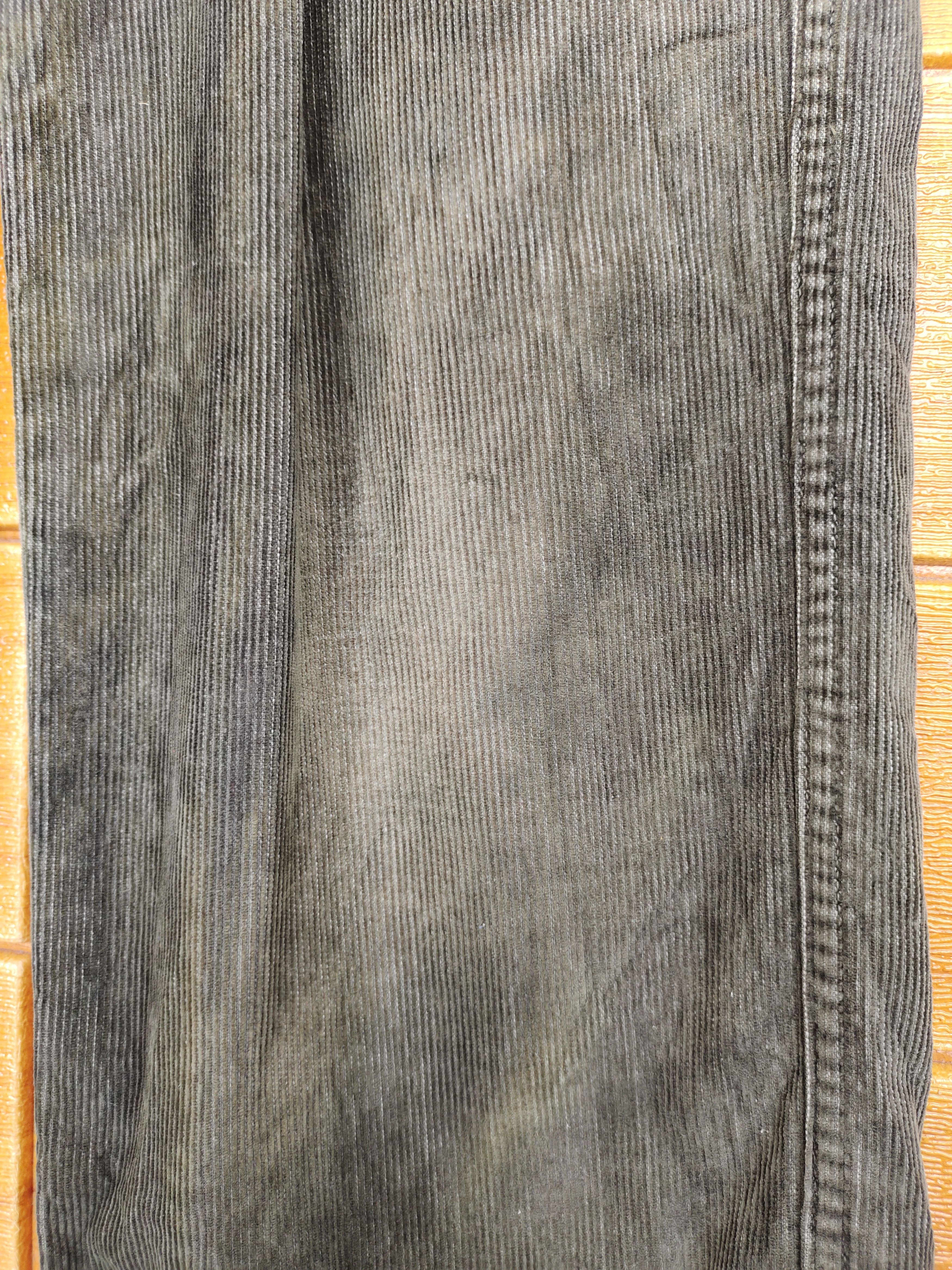 Chimala Vintage 90s Chimala Japan Faded Velvet Denim Pants Size US 30 / EU 46 - 8 Thumbnail