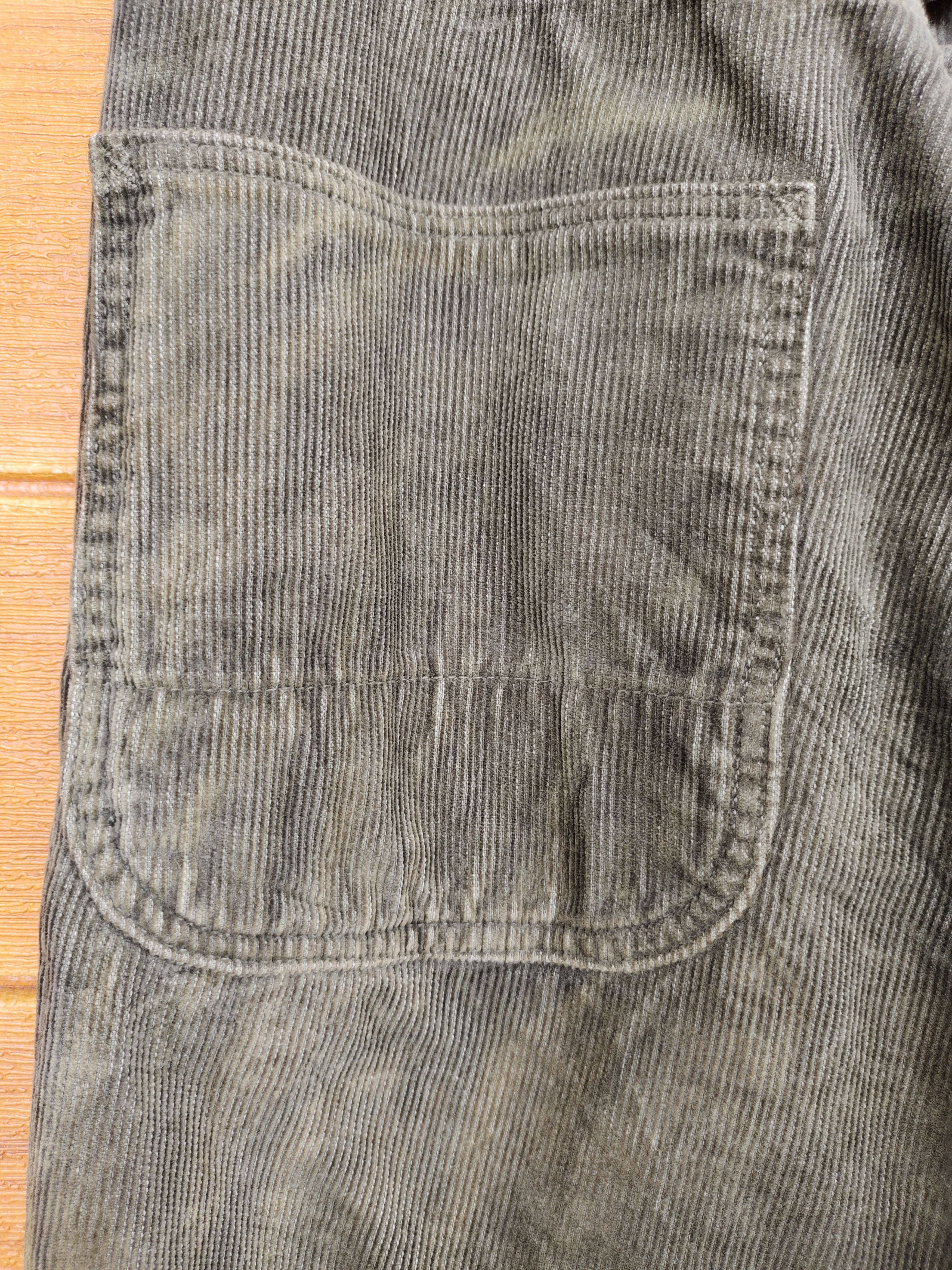 Chimala Vintage 90s Chimala Japan Faded Velvet Denim Pants Size US 30 / EU 46 - 16 Thumbnail