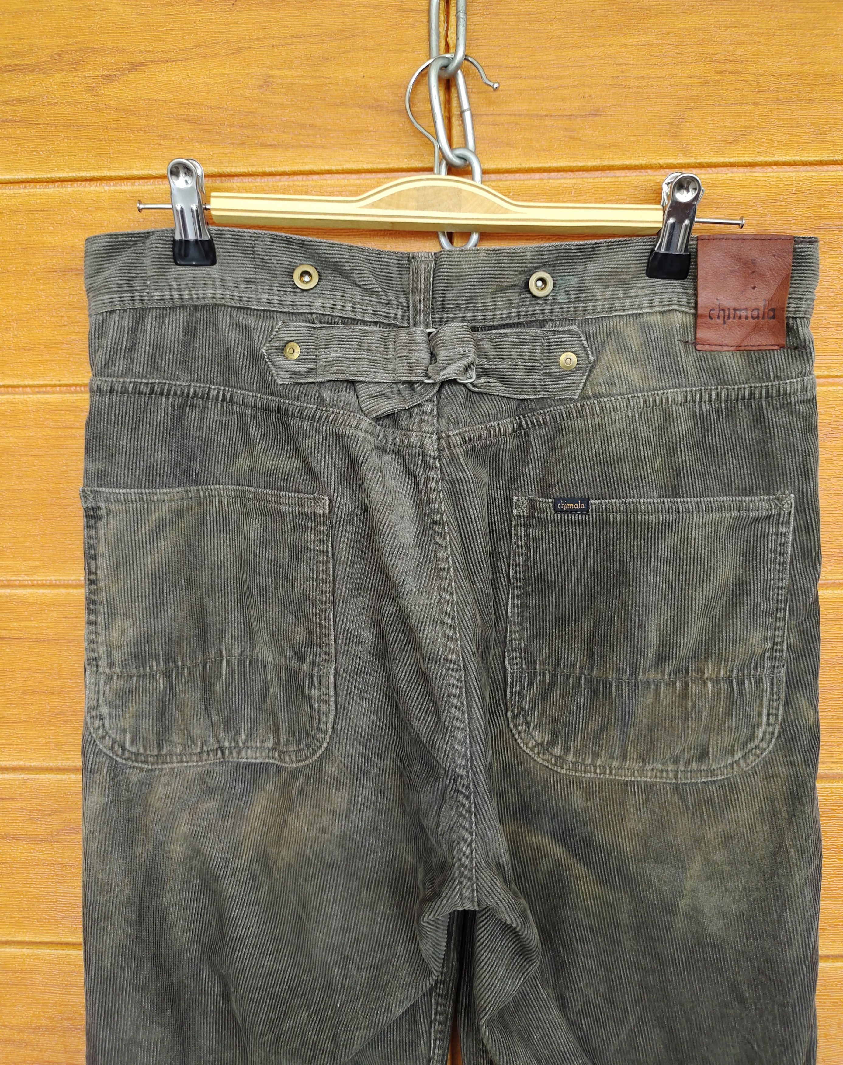 Chimala Vintage 90s Chimala Japan Faded Velvet Denim Pants Size US 30 / EU 46 - 1 Thumbnail