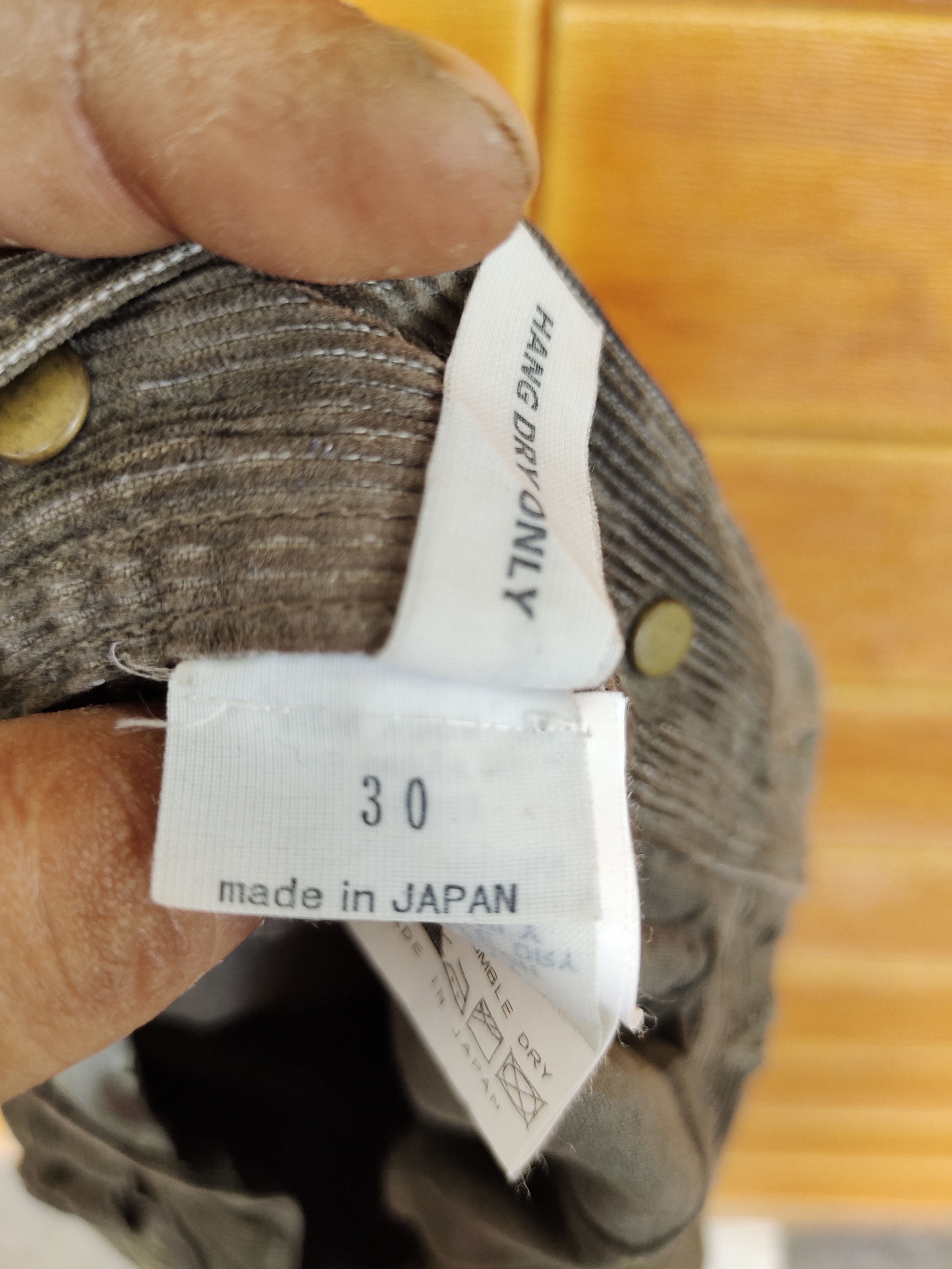Chimala Vintage 90s Chimala Japan Faded Velvet Denim Pants Size US 30 / EU 46 - 24 Thumbnail