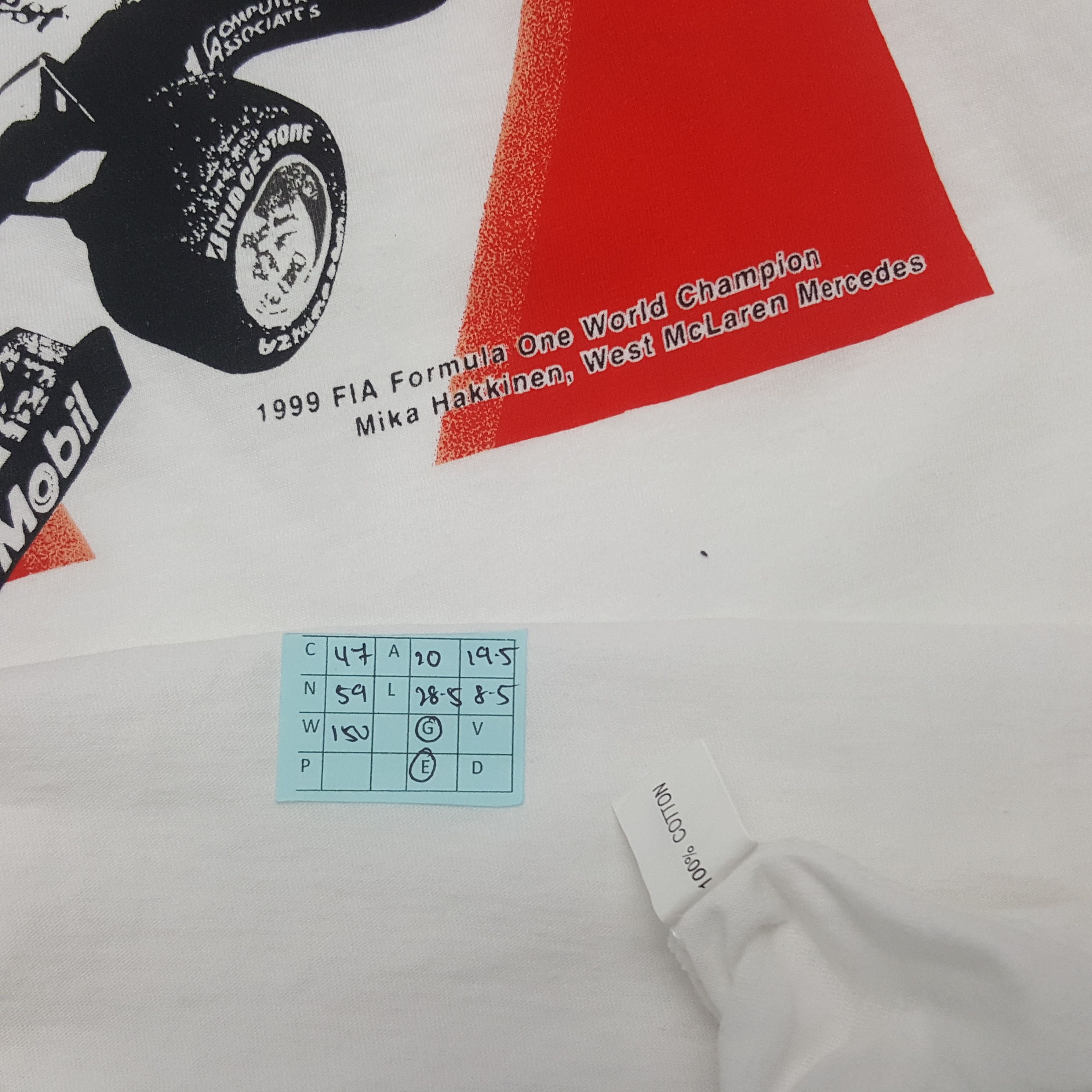 Vintage Vintage Bridgestone Potenza Tshirt Size US M / EU 48-50 / 2 - 6 Thumbnail