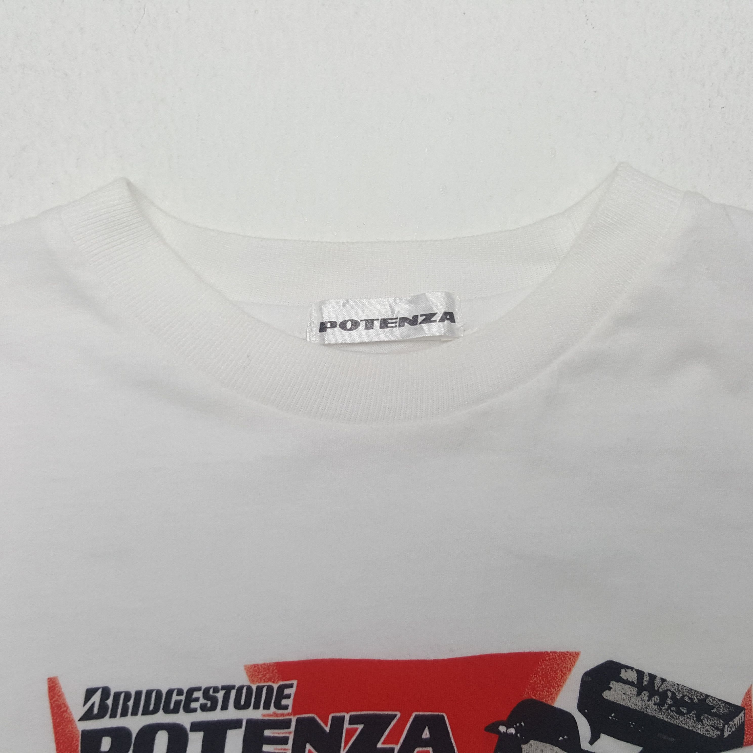 Vintage Vintage Bridgestone Potenza Tshirt Size US M / EU 48-50 / 2 - 5 Thumbnail