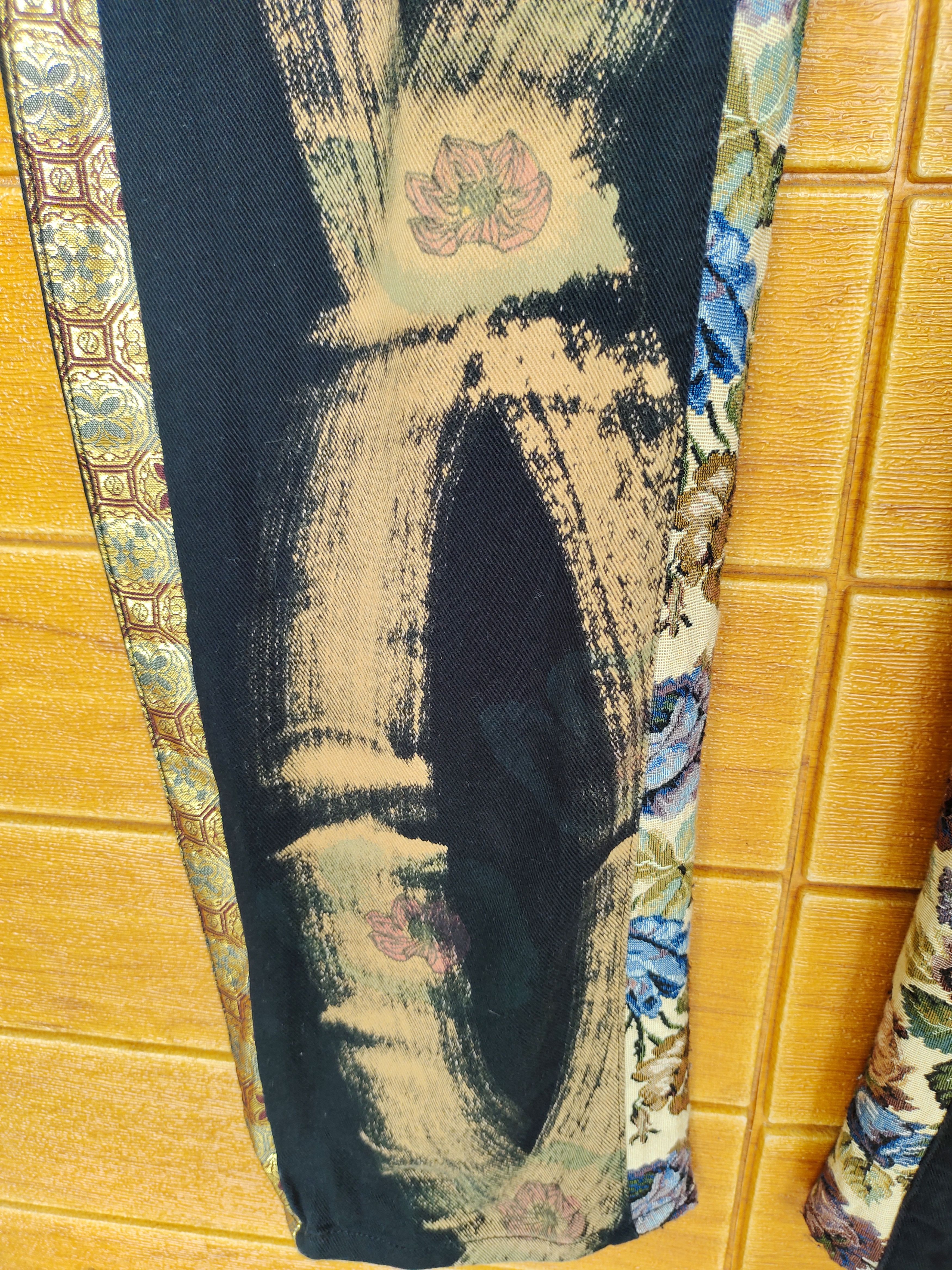 Karakuri Tamashii Vintage Japanese GEMSTONE Denim Pants Karakuri Tamashi Style Size US 32 / EU 48 - 9 Thumbnail