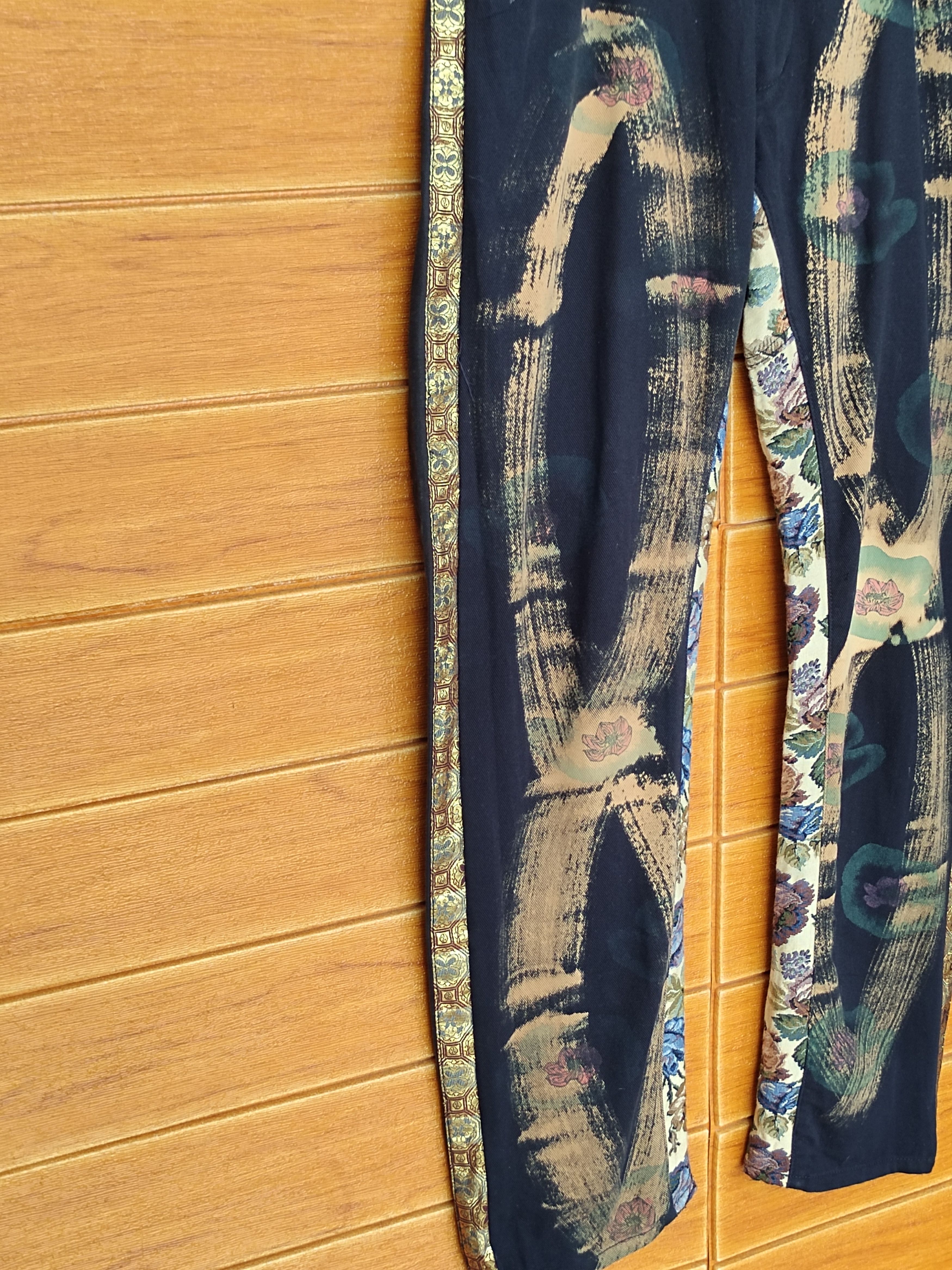 Karakuri Tamashii Vintage Japanese GEMSTONE Denim Pants Karakuri Tamashi Style Size US 32 / EU 48 - 4 Thumbnail