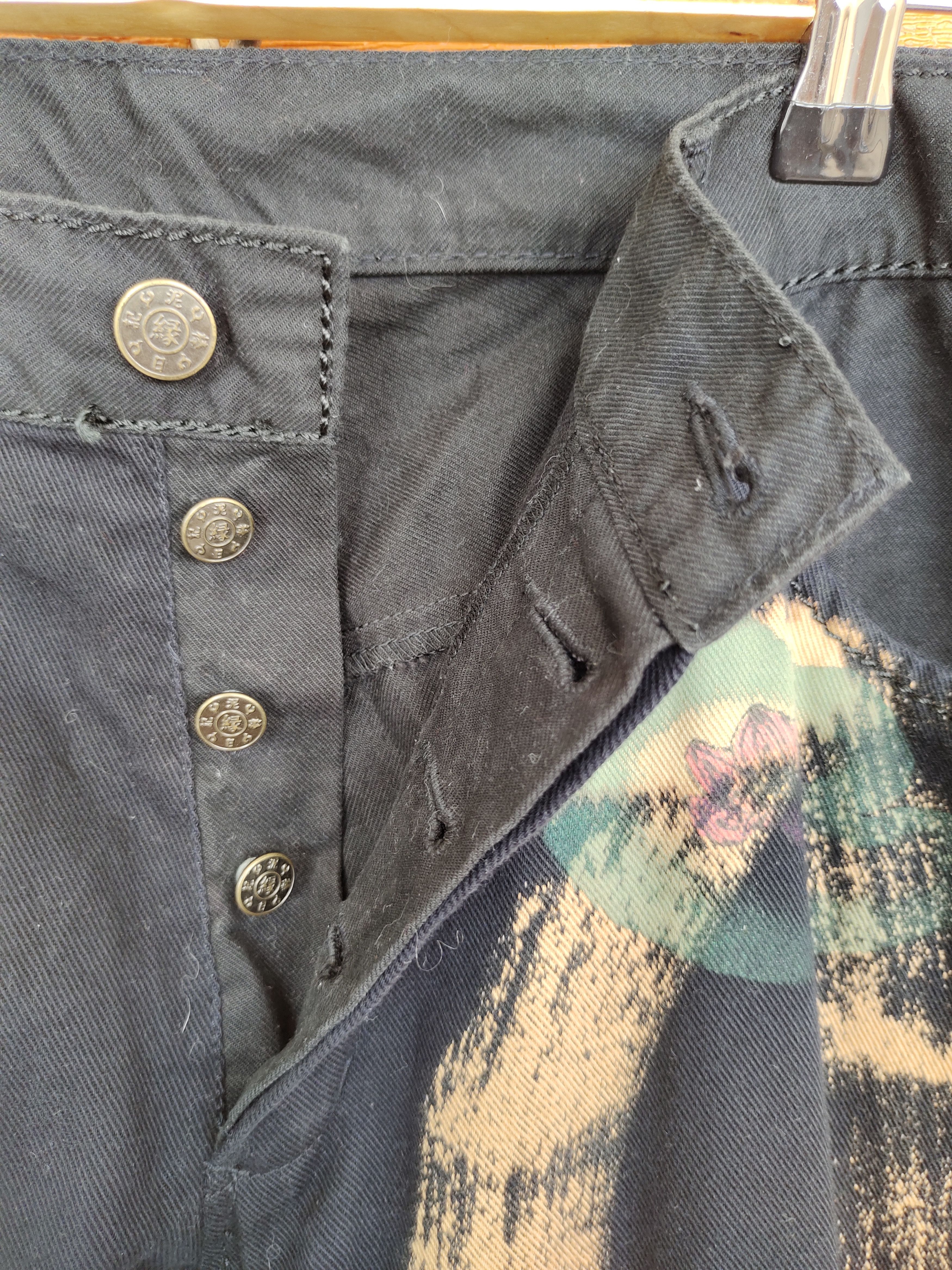 Karakuri Tamashii Vintage Japanese GEMSTONE Denim Pants Karakuri Tamashi Style Size US 32 / EU 48 - 18 Thumbnail