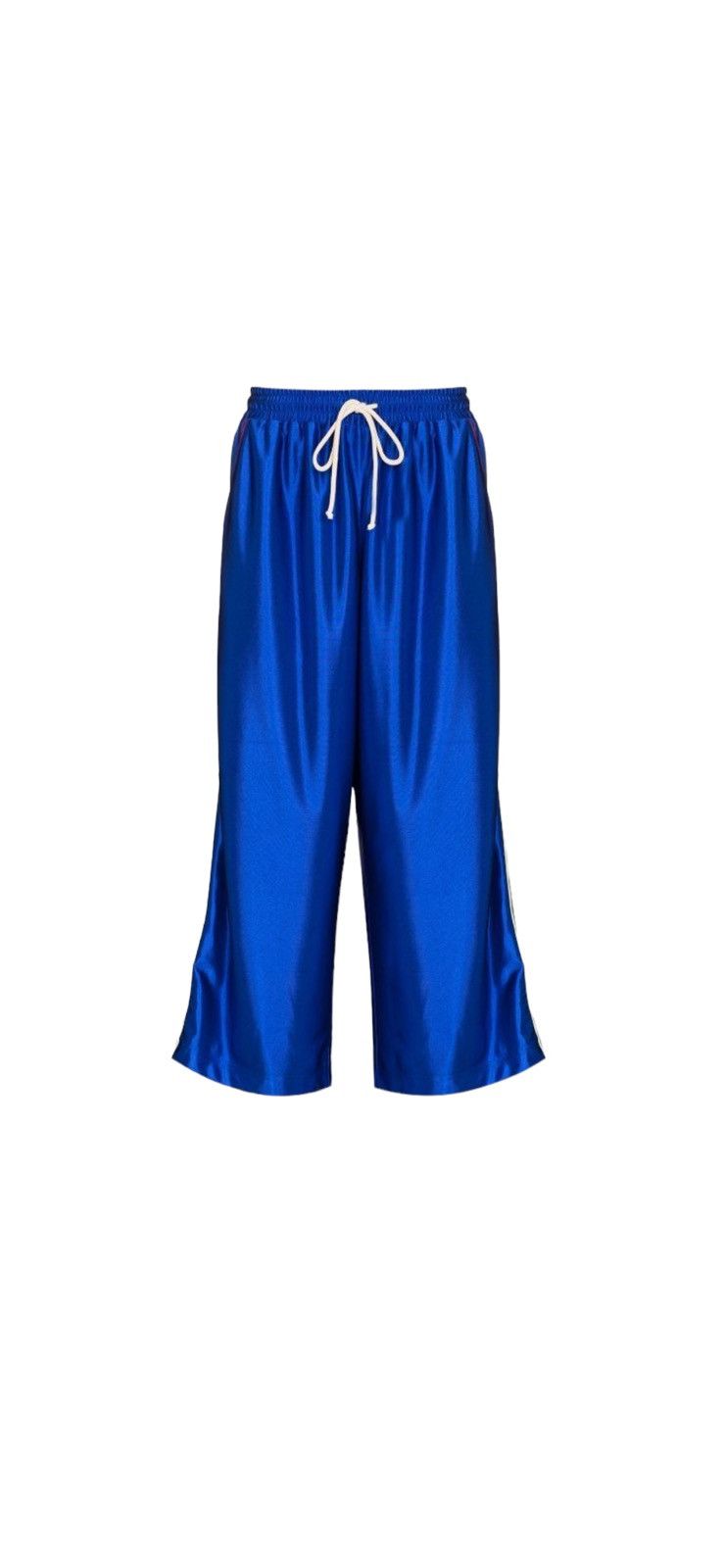 Gucci Web Stripe Cropped Track Pants