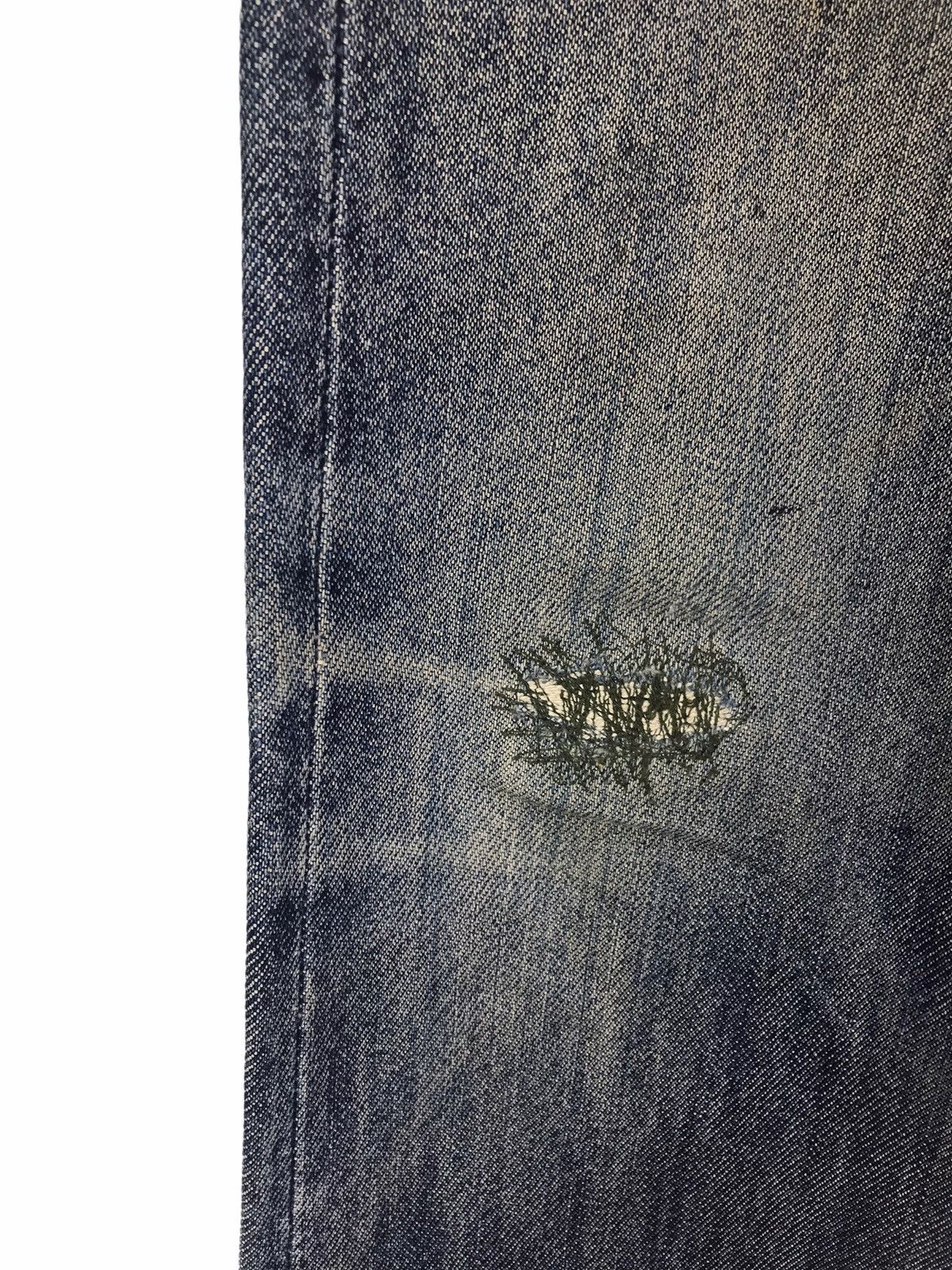 Studio D'Artisan Vintage 90s Studio D’artisan Indigo Dirty Wash Denim Jeans Size US 28 / EU 44 - 6 Thumbnail