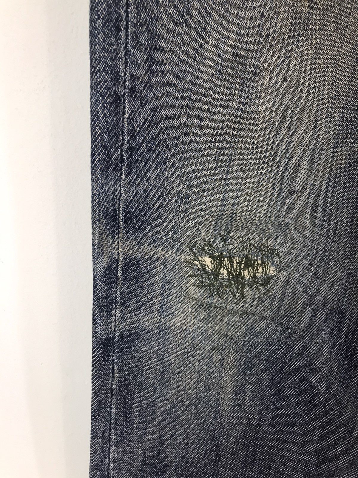 Studio D'Artisan Vintage 90s Studio D’artisan Indigo Dirty Wash Denim Jeans Size US 28 / EU 44 - 10 Thumbnail