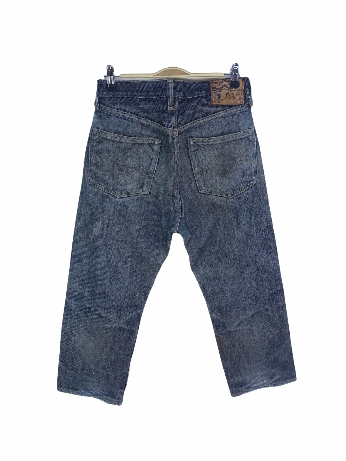 Studio D'Artisan Vintage 90s Studio D’artisan Indigo Dirty Wash Denim Jeans Size US 28 / EU 44 - 7 Thumbnail