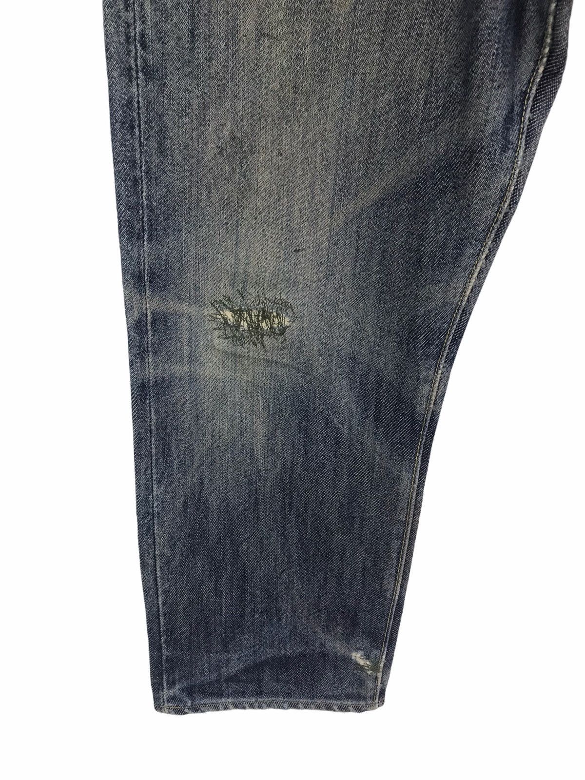 Studio D'Artisan Vintage 90s Studio D’artisan Indigo Dirty Wash Denim Jeans Size US 28 / EU 44 - 4 Thumbnail