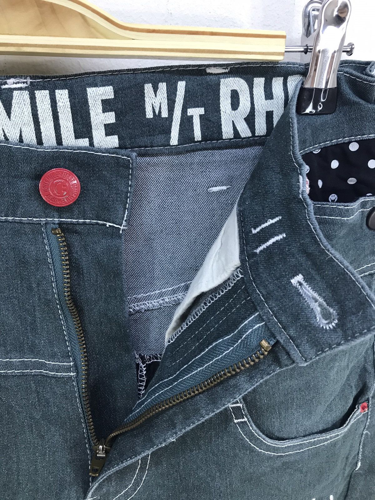 Comme des Garcons × Undercover Japanese Brand Up! Smile Irregular Pants Size US 30 / EU 46 - 12 Thumbnail