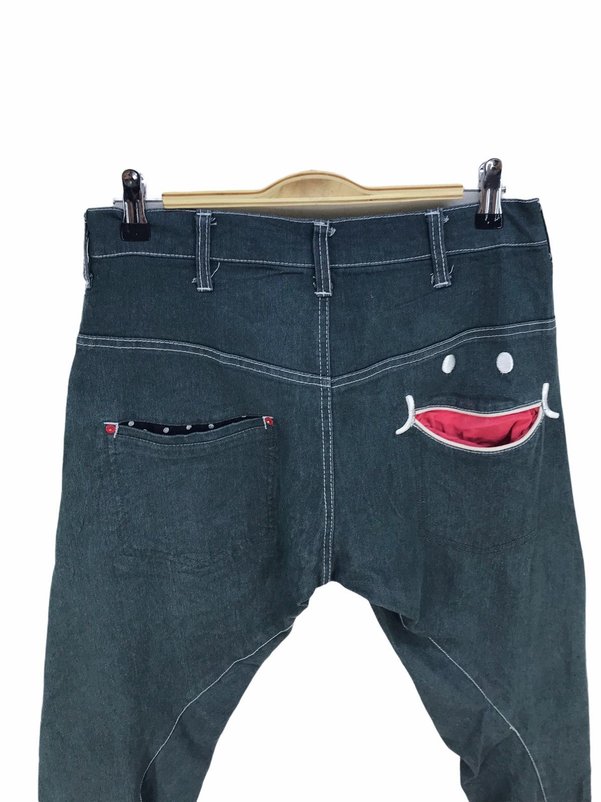 Comme des Garcons × Undercover Japanese Brand Up! Smile Irregular Pants Size US 30 / EU 46 - 1 Thumbnail