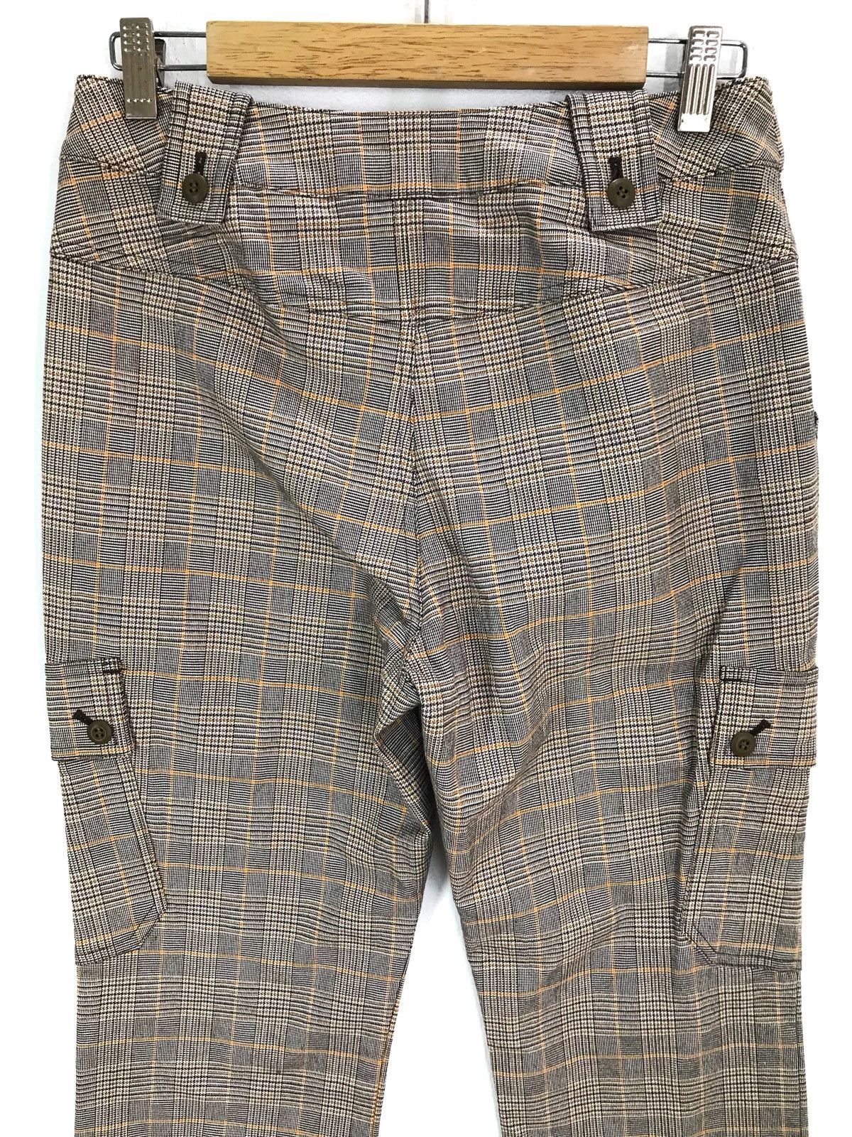 Japanese Brand Japanese Brand designer Checkered stretchable Cargo Pants Size US 30 / EU 46 - 8 Thumbnail