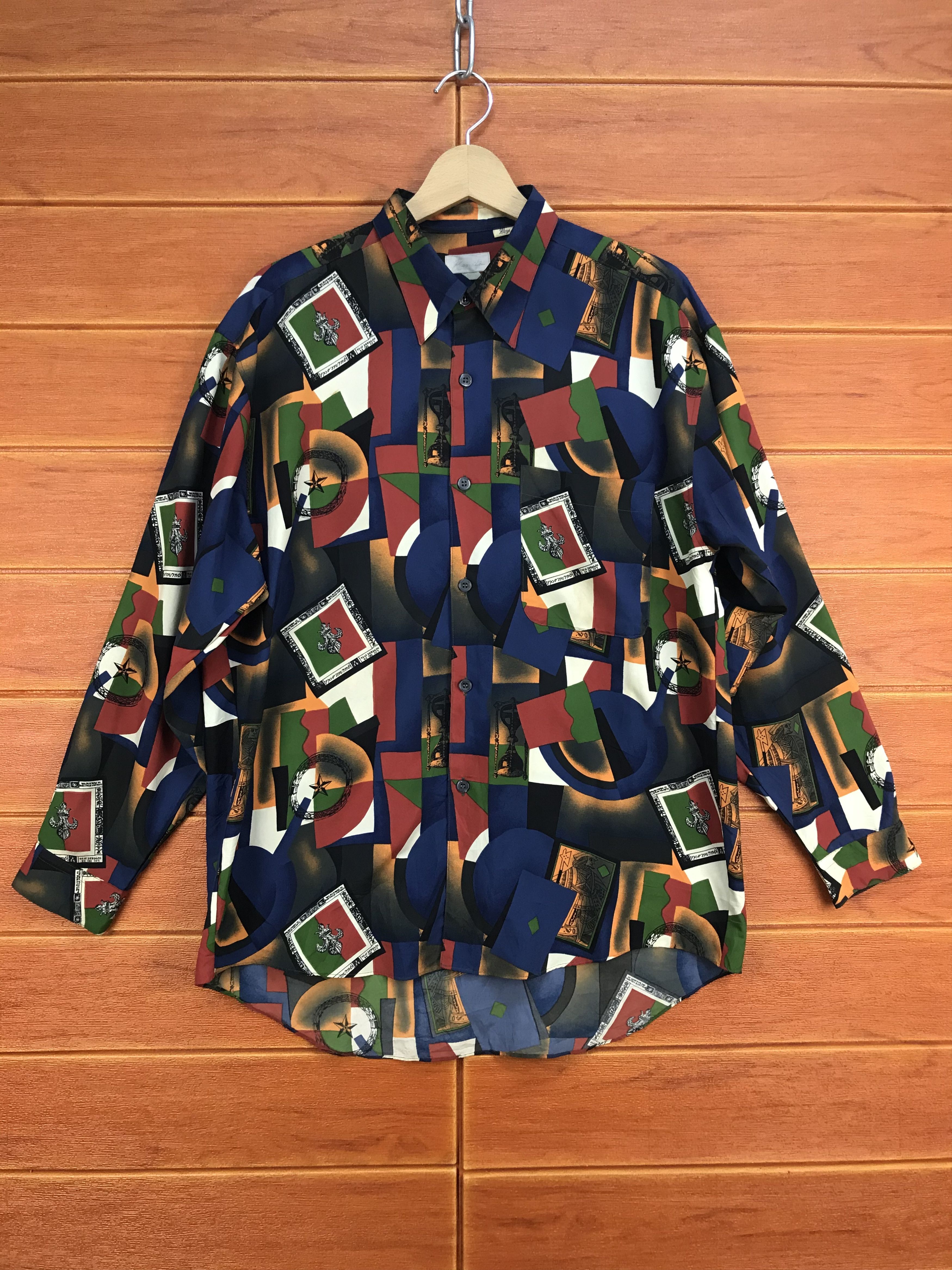 Comme des Garcons × Undercover Japanese Rerota Made In Japan Baroque Geometry Luxury Size US L / EU 52-54 / 3 - 1 Thumbnail