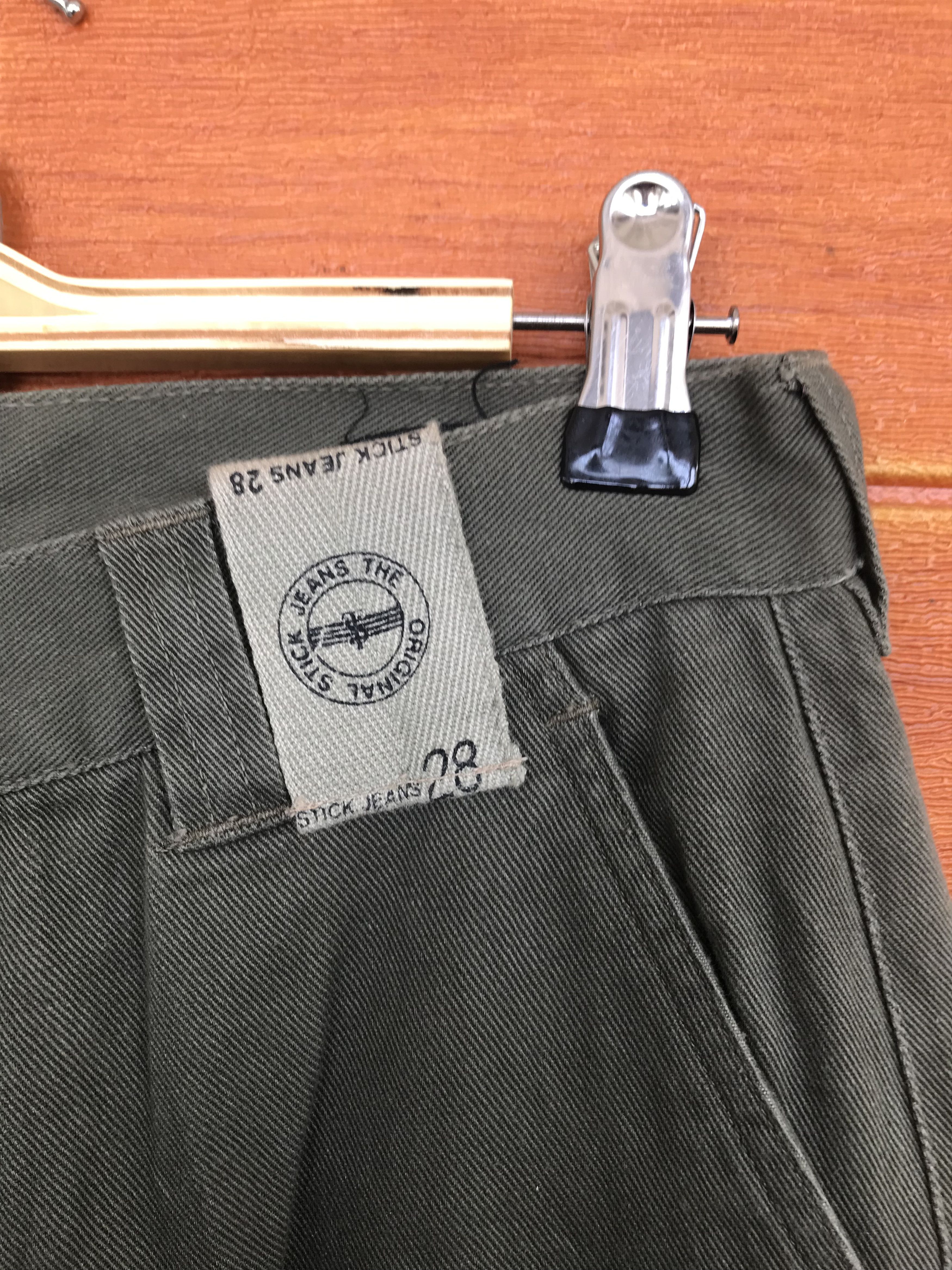 Hysteric Glamour Japanese Brand Olive Green Military Cargo Pants Size US 28 / EU 44 - 7 Thumbnail