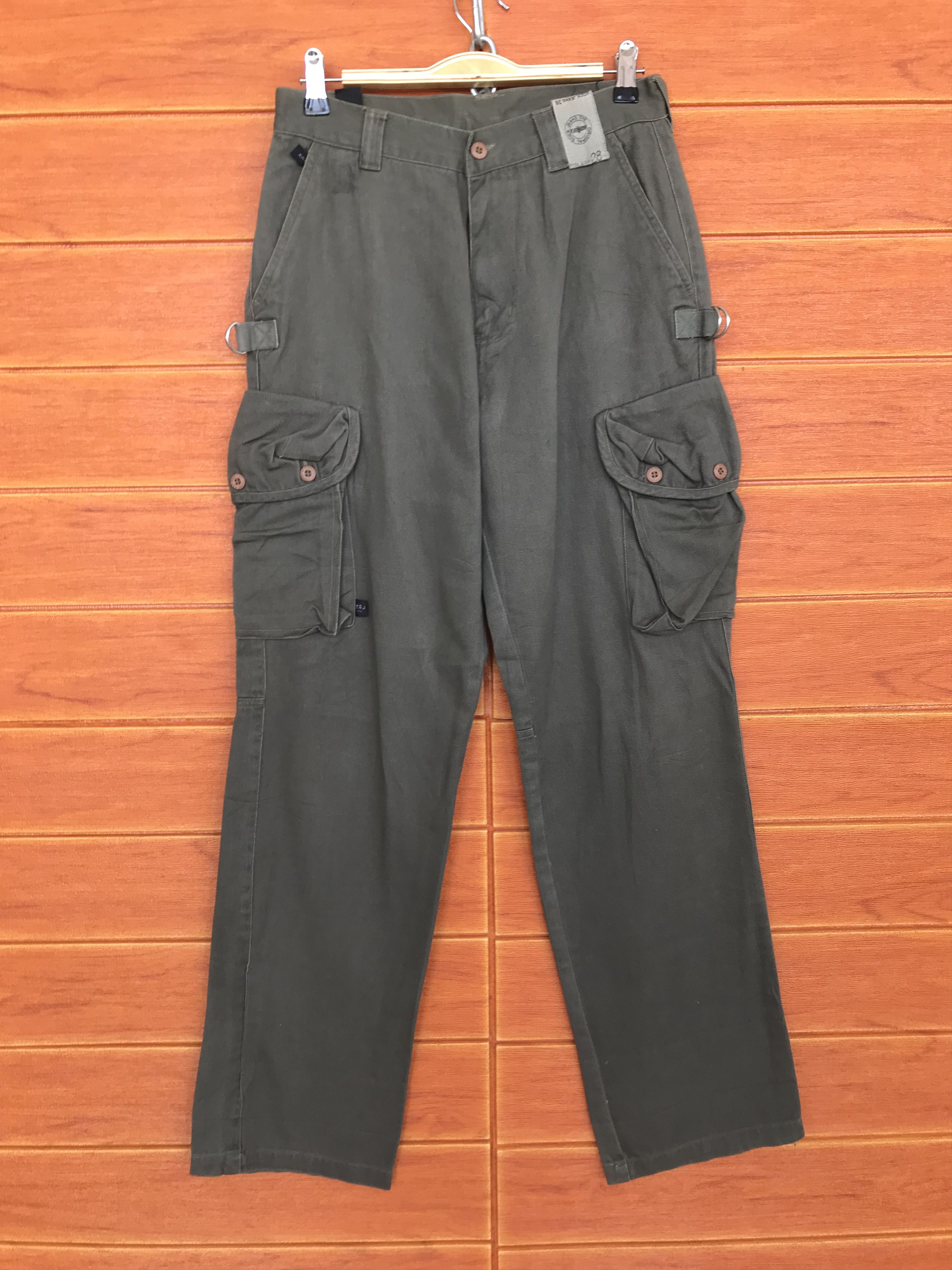 Hysteric Glamour Japanese Brand Olive Green Military Cargo Pants Size US 28 / EU 44 - 1 Thumbnail