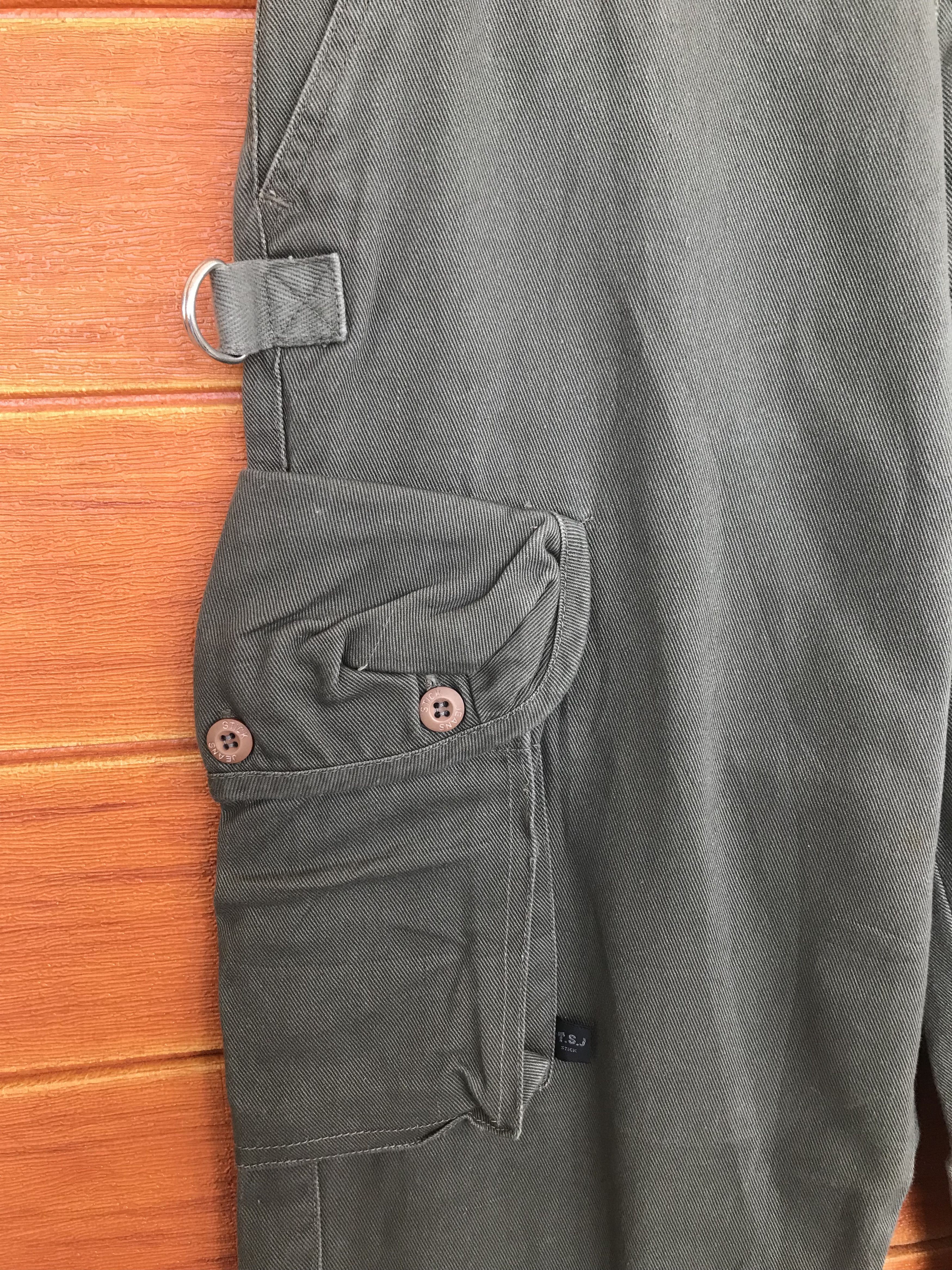 Hysteric Glamour Japanese Brand Olive Green Military Cargo Pants Size US 28 / EU 44 - 5 Thumbnail
