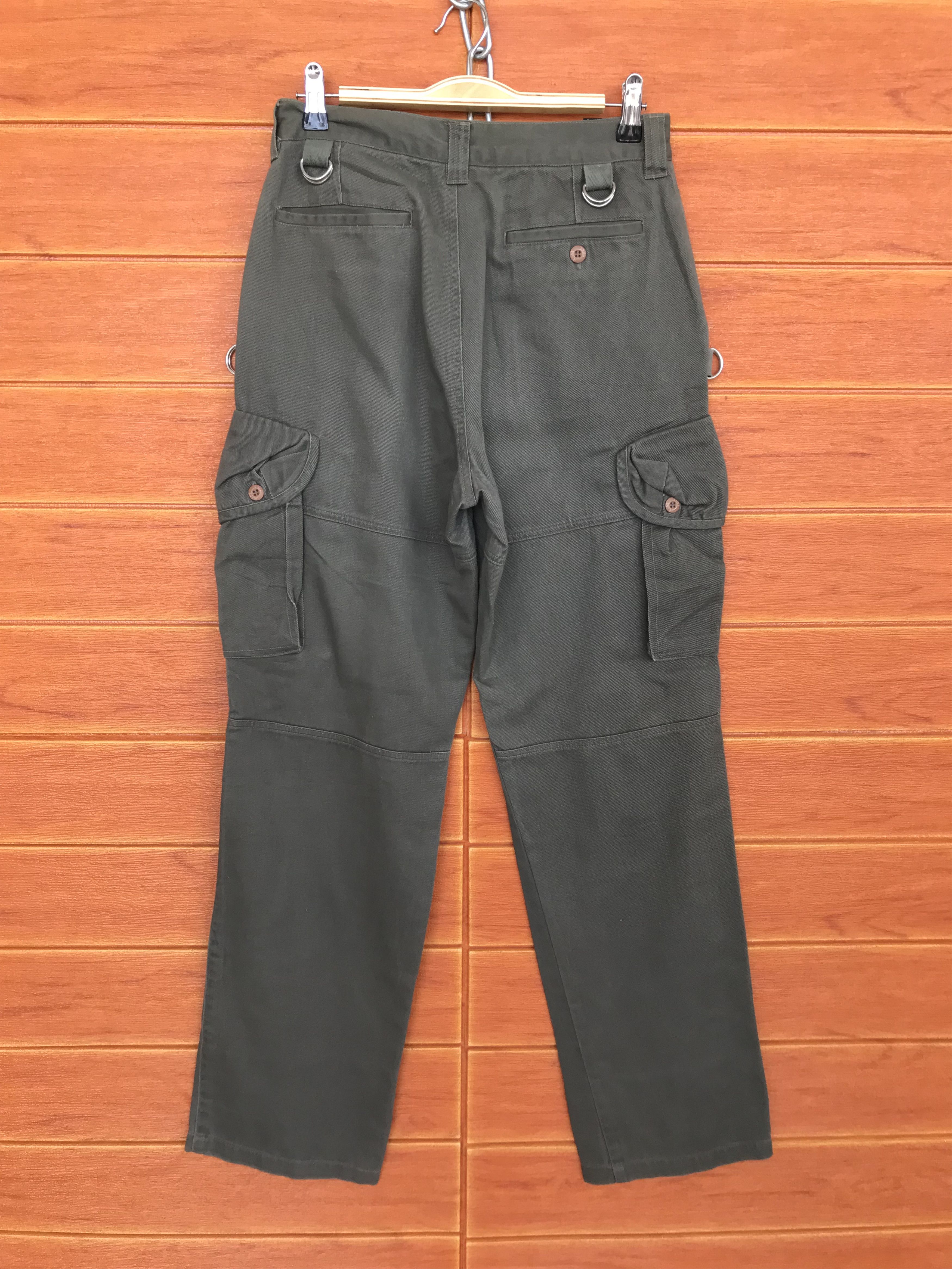 Hysteric Glamour Japanese Brand Olive Green Military Cargo Pants Size US 28 / EU 44 - 8 Thumbnail