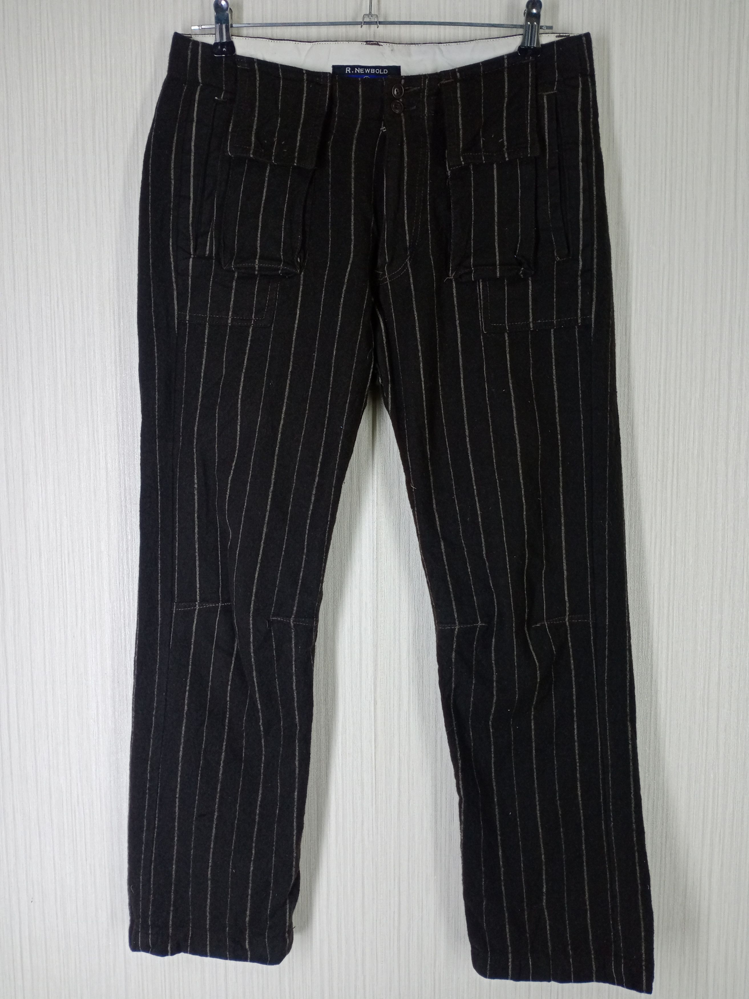 Vintage Paul Smith R.Newbold Multipocket Striped Wool Pants