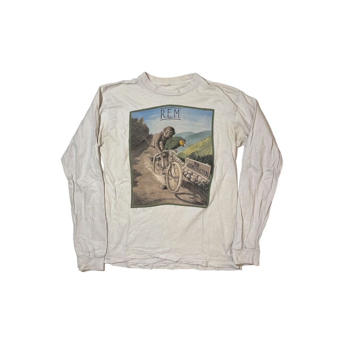 1985 R.E.M. Reconstruction Tour Longsleeve Shirt