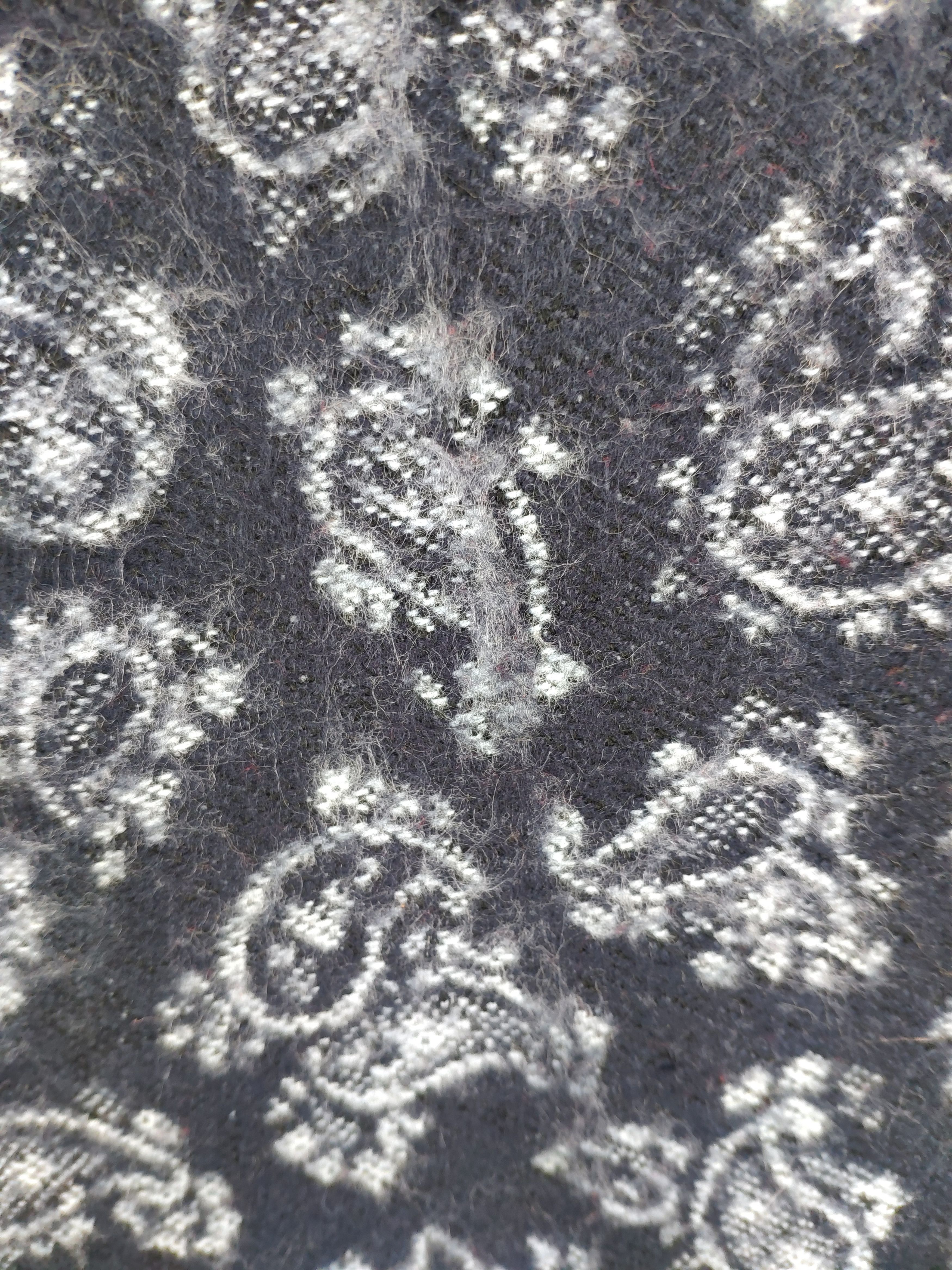Vintage Steal 💥 Vintage Scarf Paisley Wool Scarf Muffler Size ONE SIZE - 5 Thumbnail