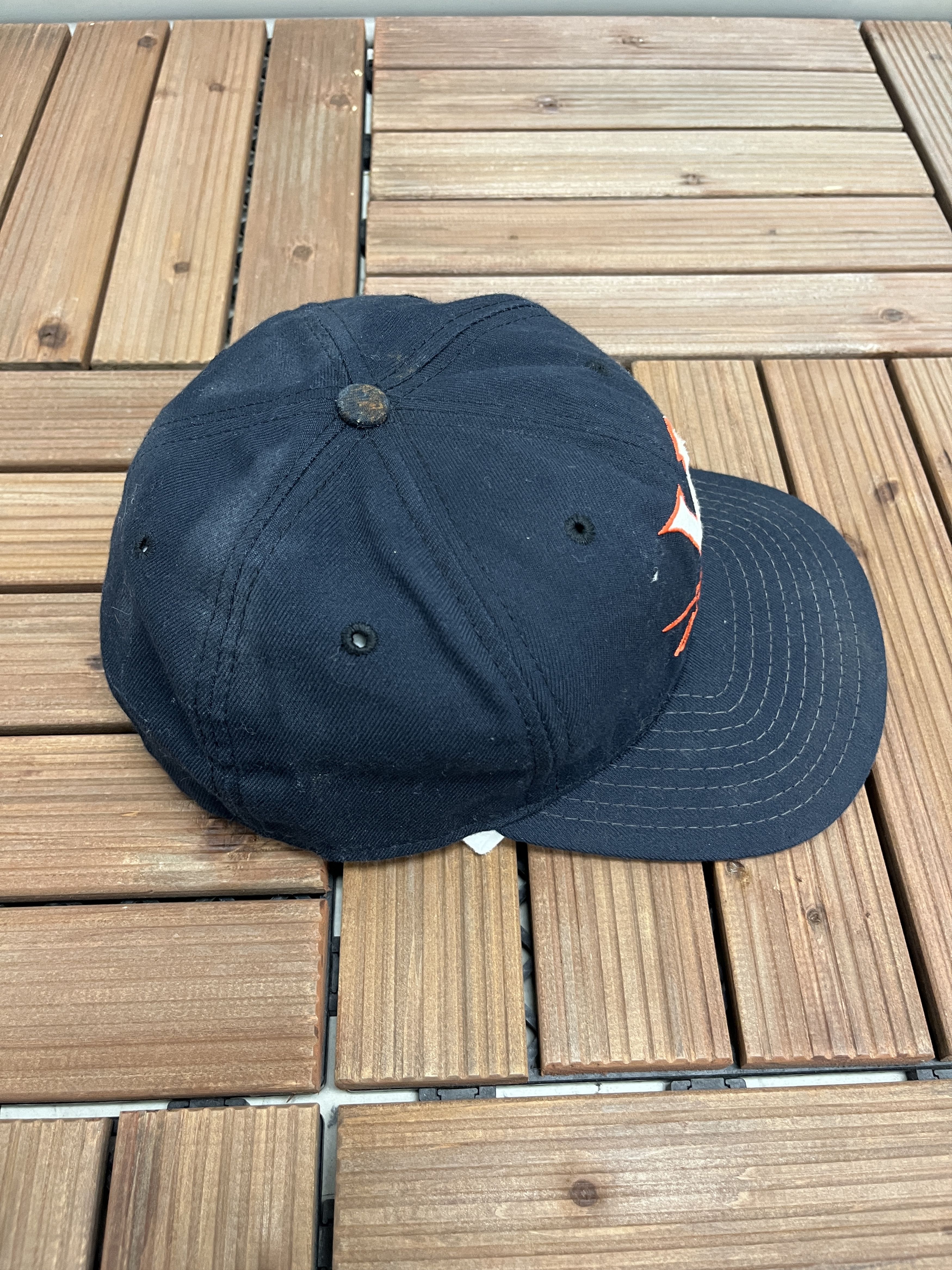New Era × Vintage Virginia Cavaliers New Era Made in USA Snap Back Hat Size ONE SIZE - 4 Thumbnail