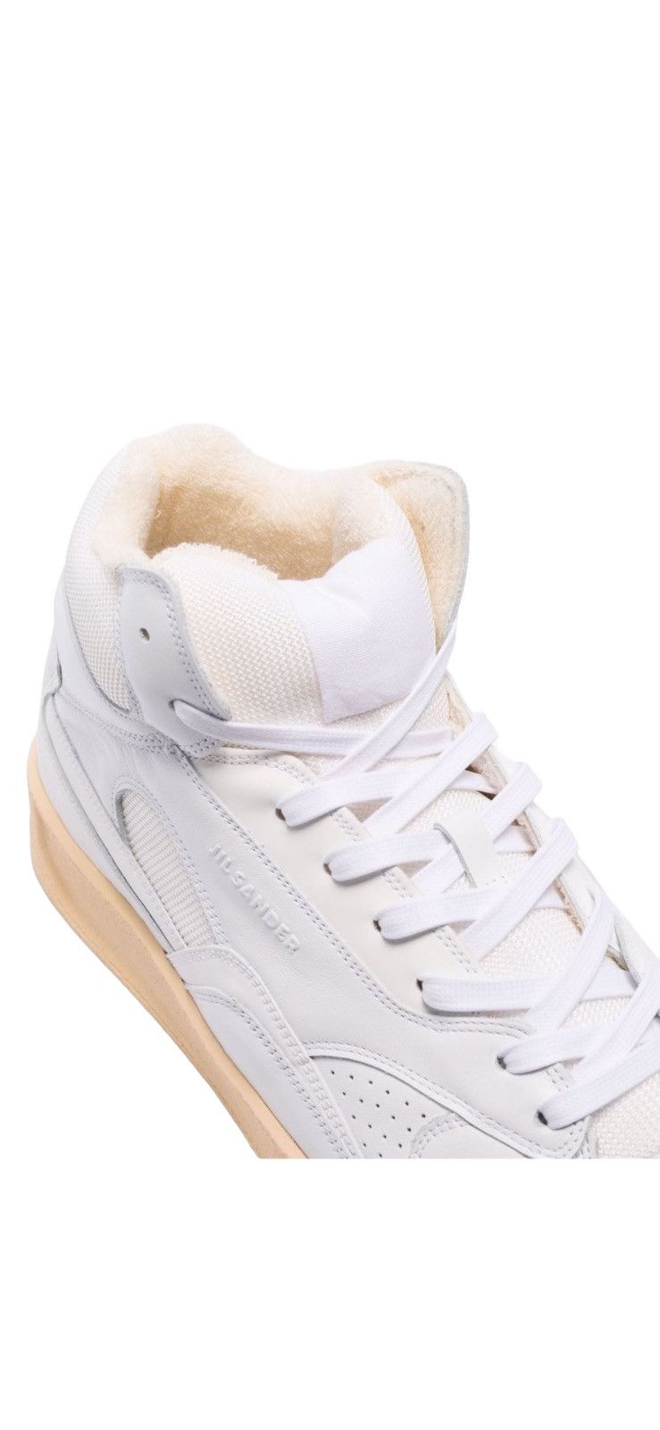 Jil Sander Basket High Top Sneakers